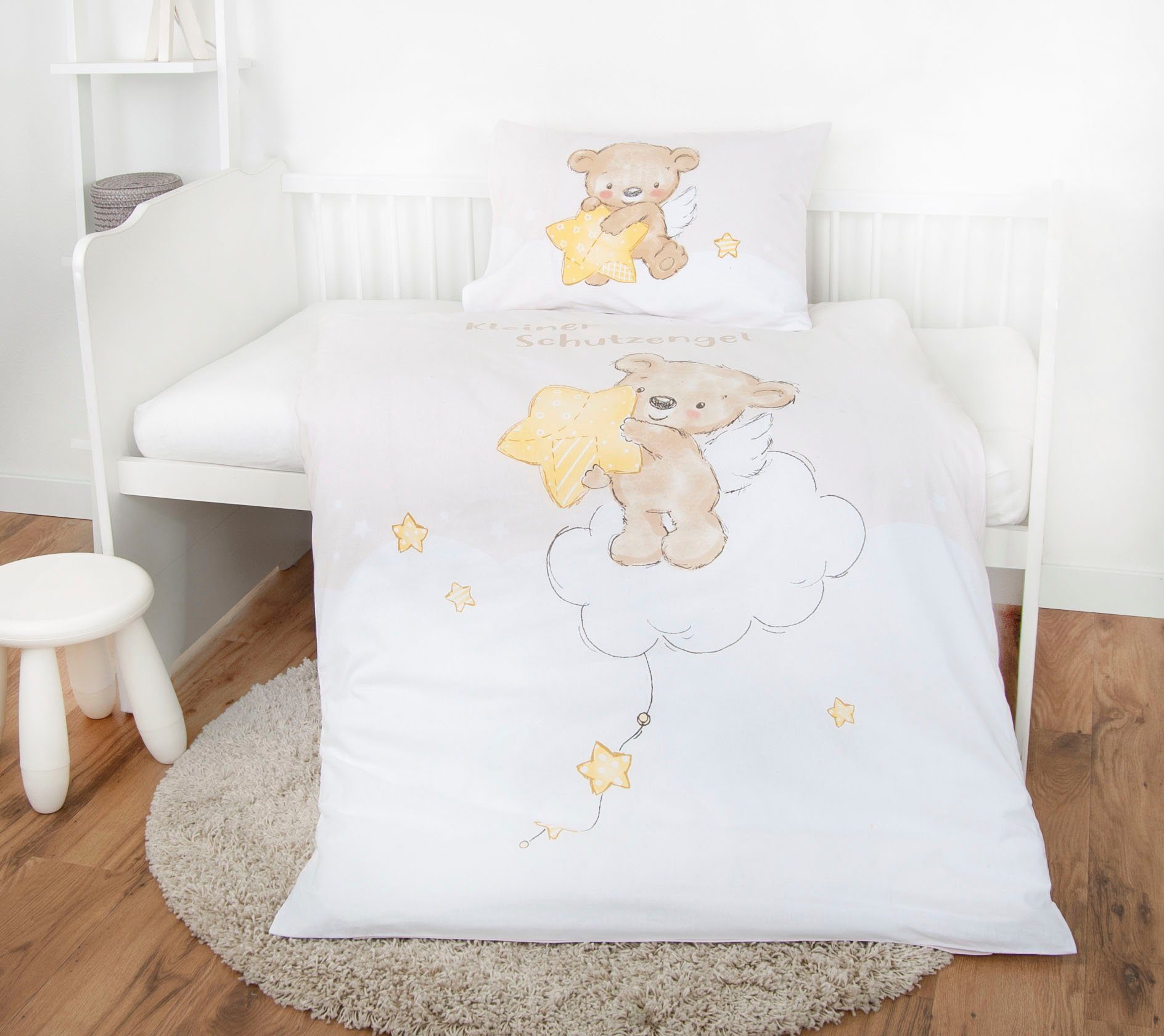 Baby Best Babybettwäsche kleiner Schutzengel, Renforcé, 2 teilig – Bild 2 von 5