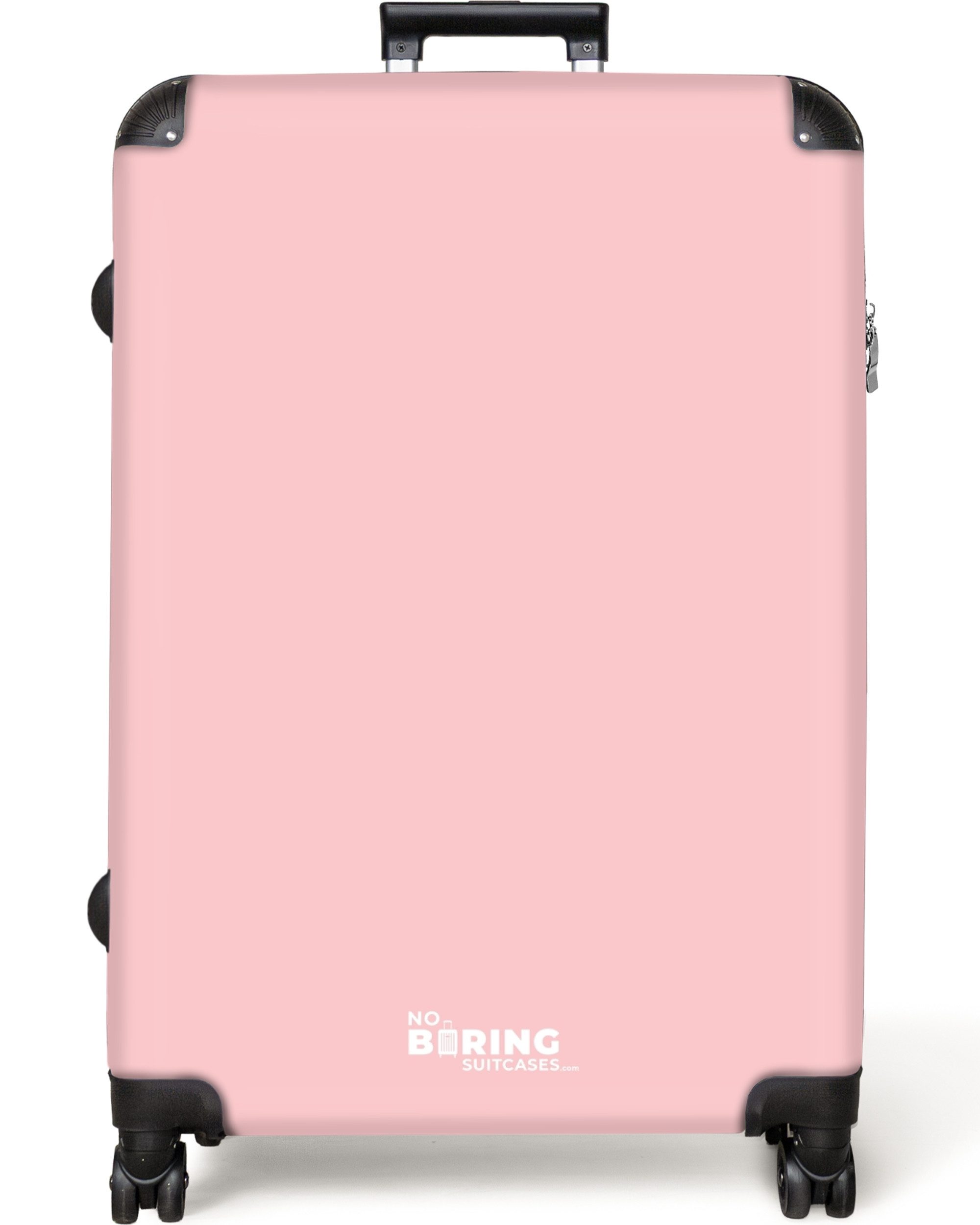 NoBoringSuitcases.com© Hartschalen-Trolley Rosa - Einfarbig - günstig online kaufen