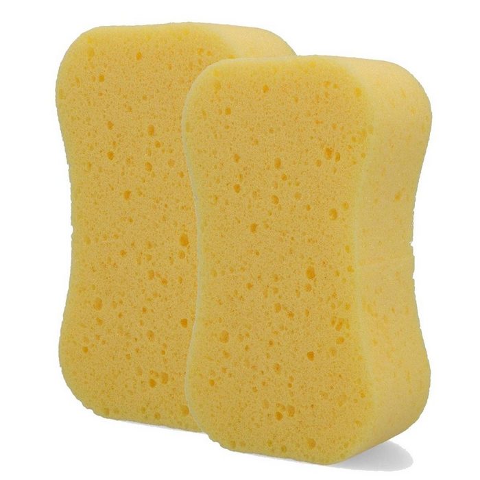NIGRIN NIGRIN Auto- Schwamm Super Soft Knochenform - Schonend zum Lack (2er P Reinigungstücher