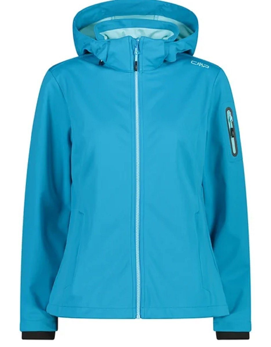 Funktionsjacke CMP Woman Fix Hood Jacket Damen Freizeitjacke Softshelljacke 39A5016