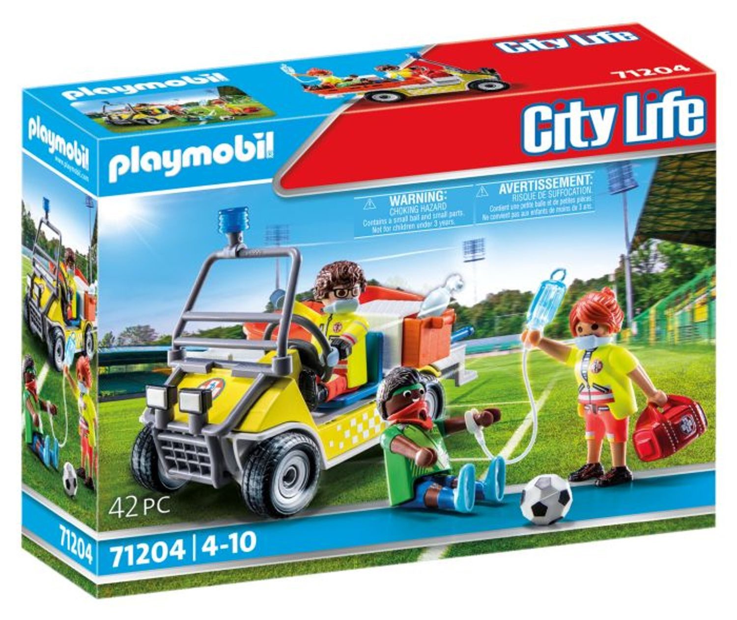 Playmobil® Rettungscaddy Konstruktions-Spielset, (Rettungscaddy), Made in Europe