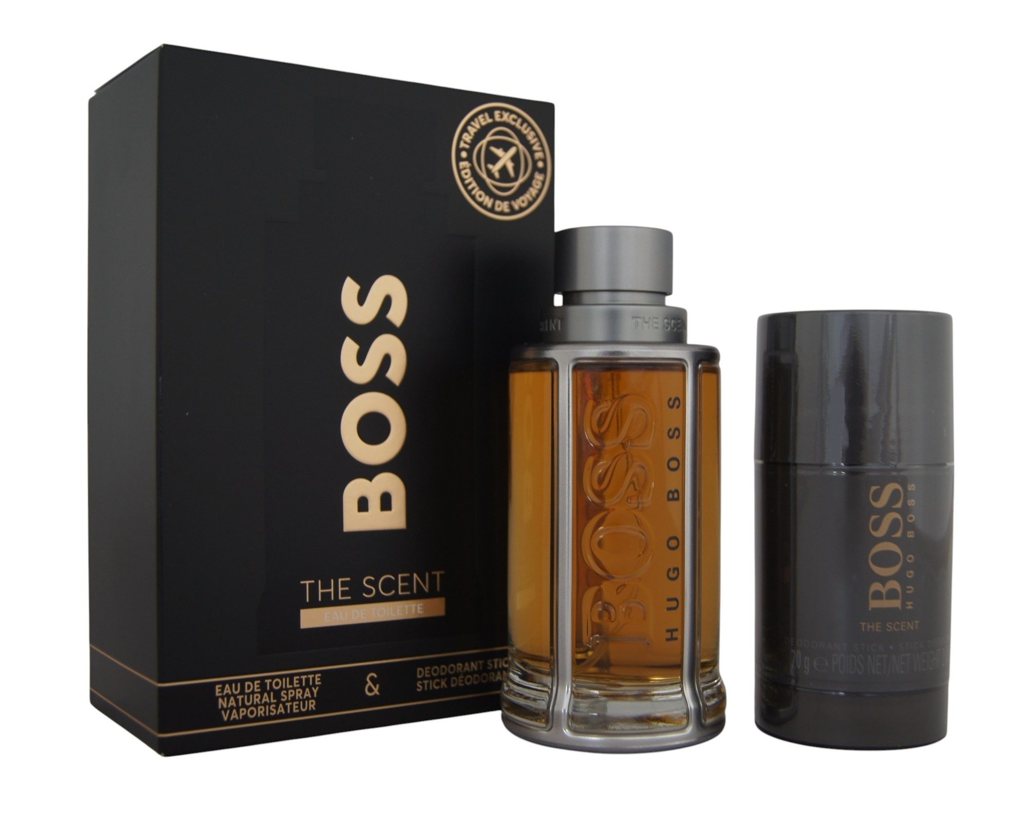 Duft-Set Hugo Boss The Scent For Him Eau de Toilette 100ml + Deo Stick 75ml