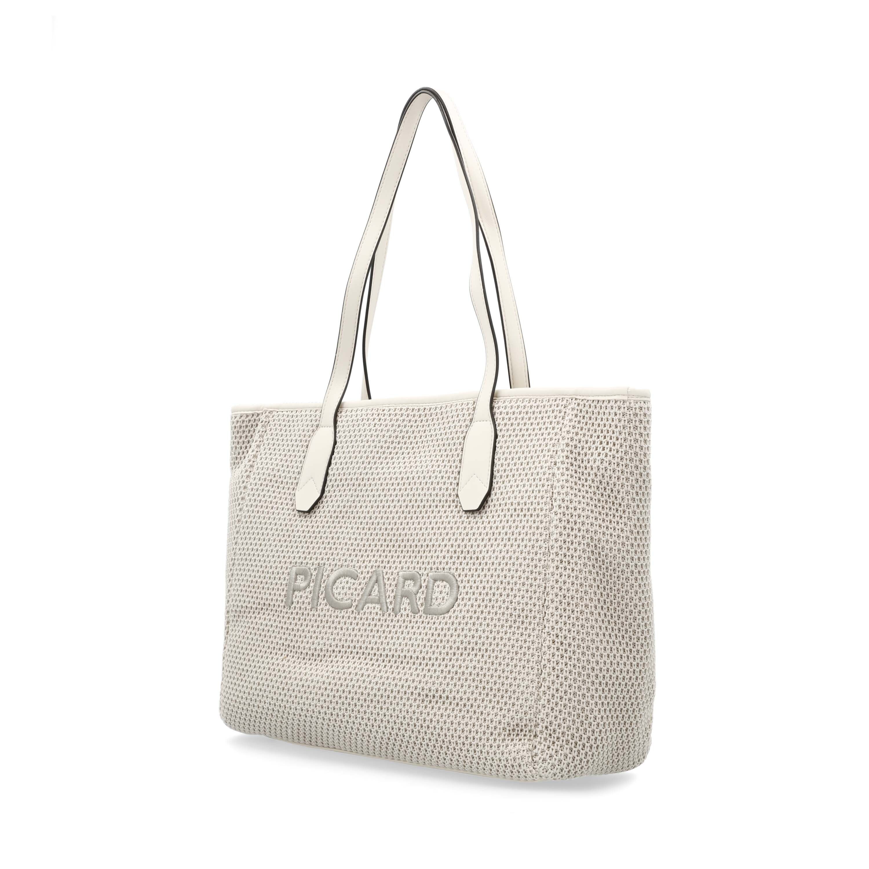 Picard Shopper PICARD Shopper Knitwork aus Recyceltes Pu