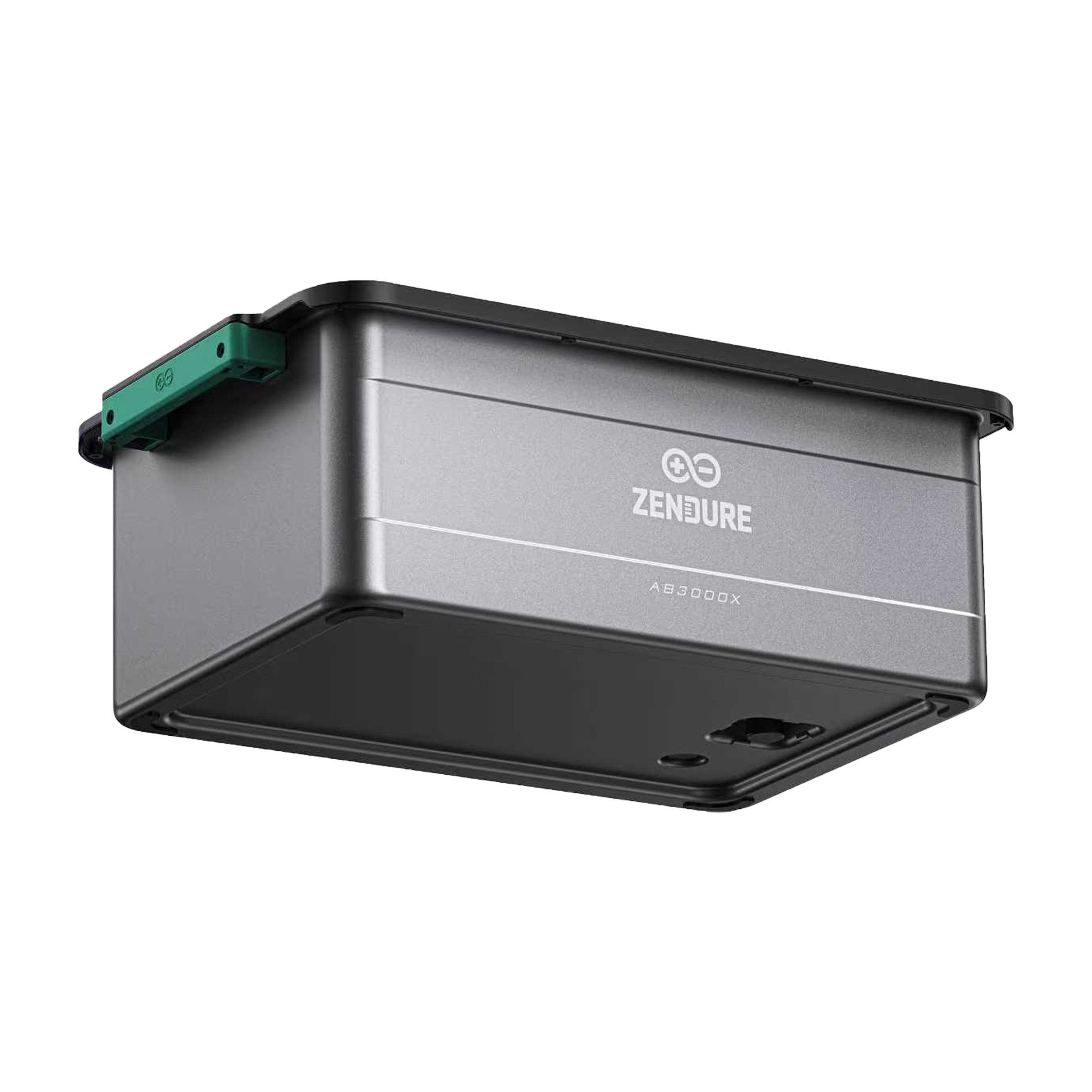 ZENDURE SuperCharged Solaranlage Zendure SolarFlow AB3000X LiFePO4 Speicher 2880 Wh für Balkonkraftwerk, (AB3000X ist mit dem SolarFlow 2400 AC kompatibel), IP65, modular erweiterbar