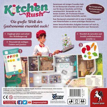 Pegasus Spiele Spiel, Kitchen Rush *Empfohlen Spiel des Jahres 2020*