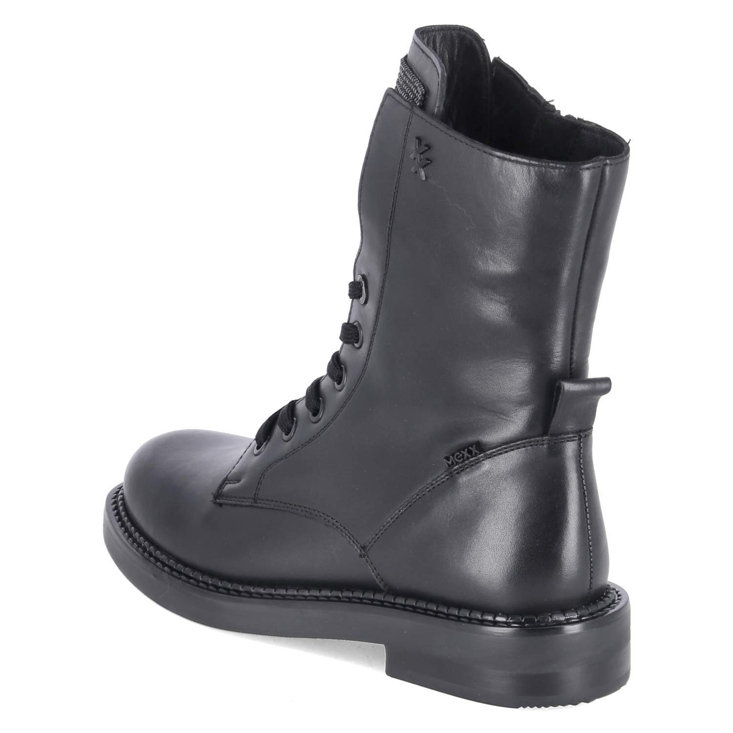 Mexx Mexx MICP1710143W Damen Leder und Synthetik black Schnürstiefel