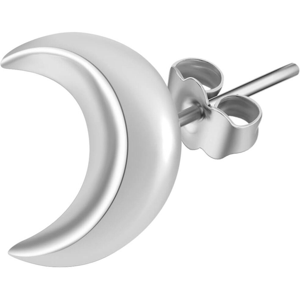 Rosato Ohrring-Set Silver single earring Crescent Moon Storie RZO017R