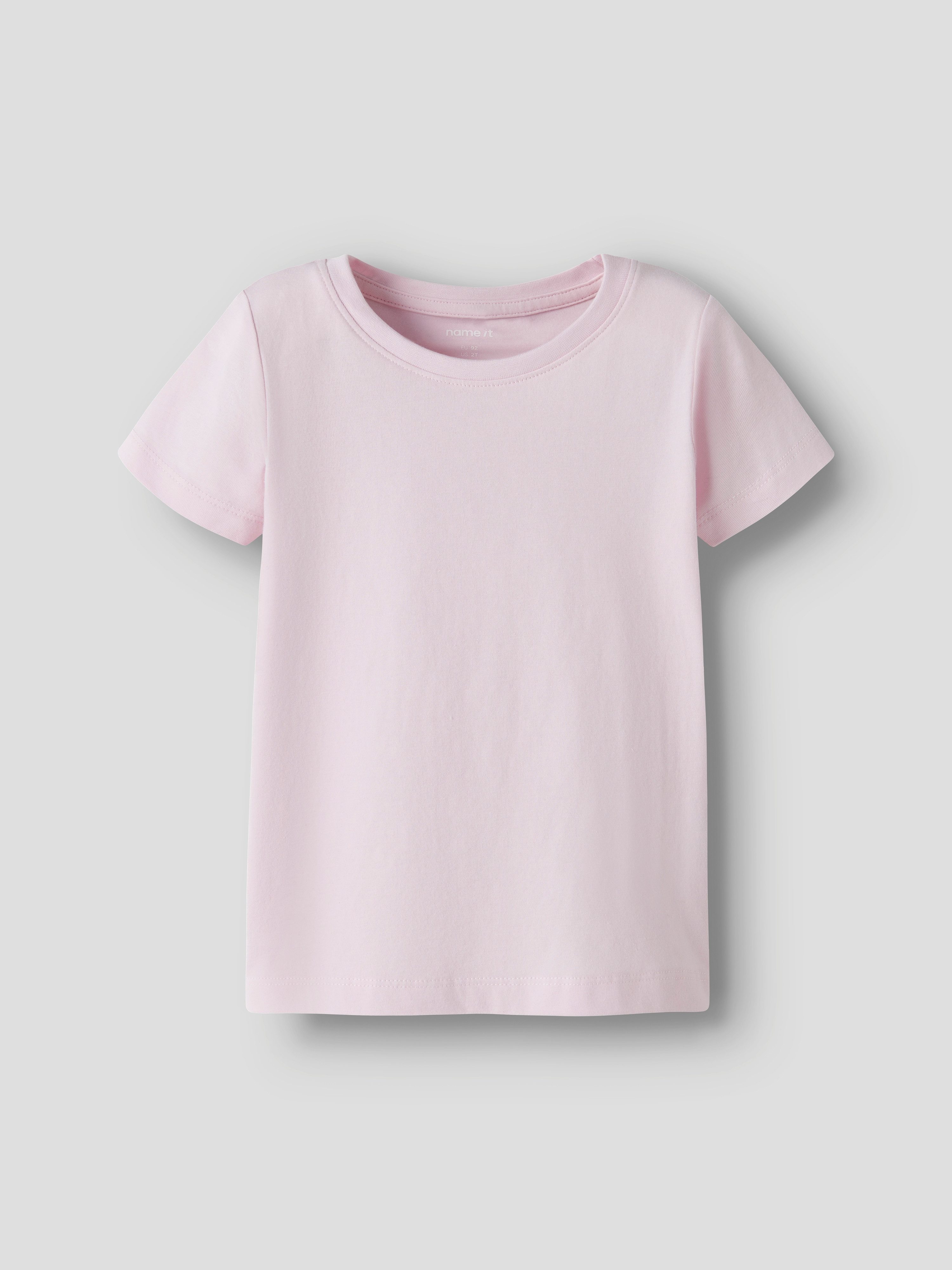 Name It Kurzarmshirt NMFVIBBI SS TOP NOOS Baumwollmischung, Kurzarm