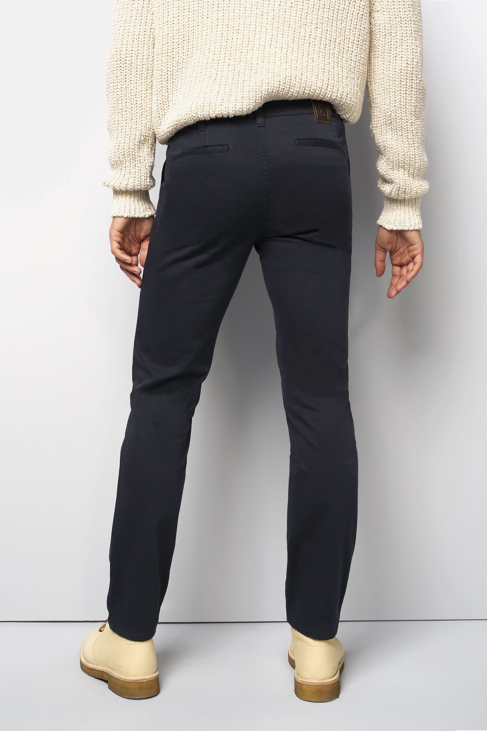 MEYER Chinos M5 Move 2-6502 M5 Move im Jersey-Look