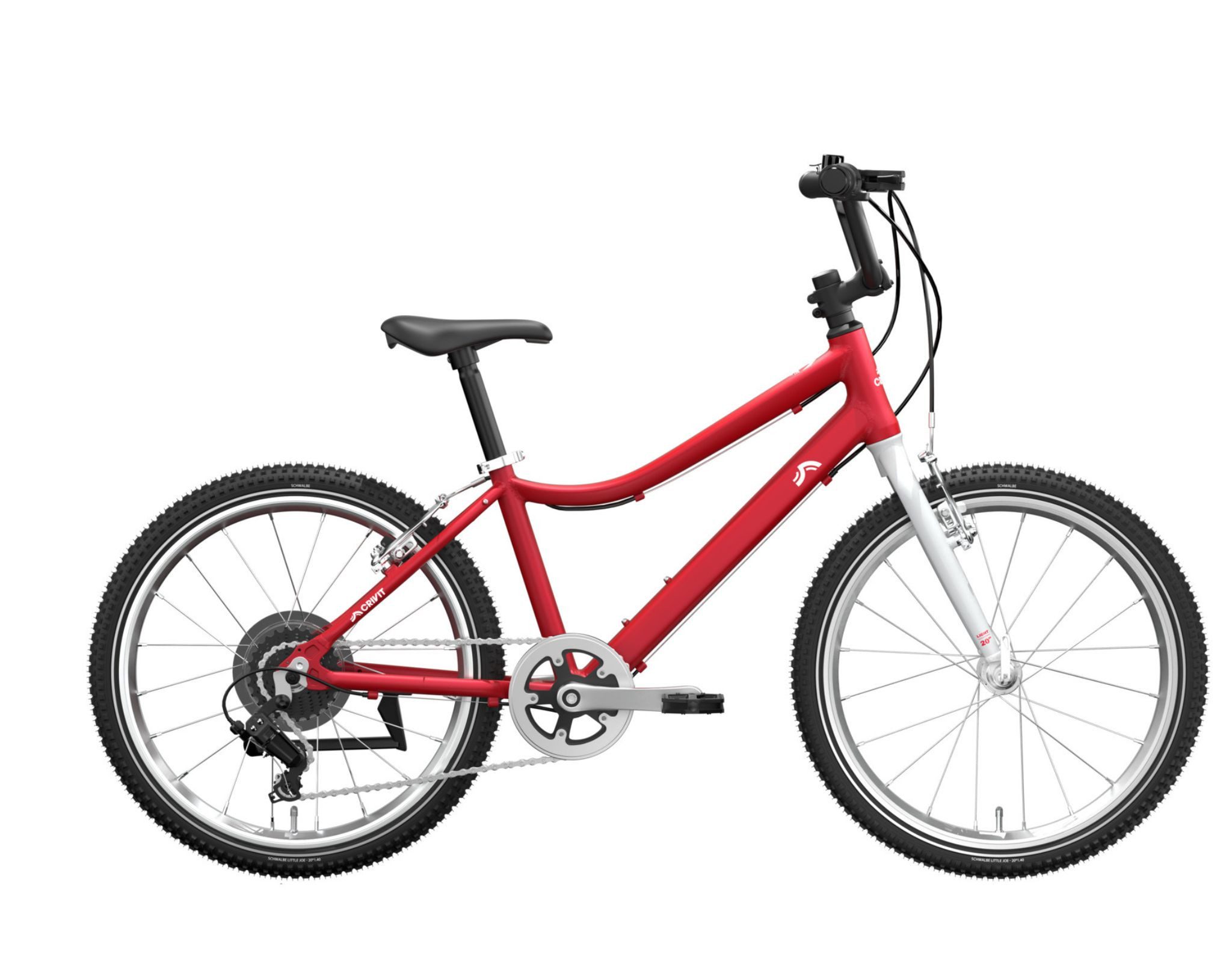crivit Kinderfahrrad CRIVIT Kinderfahrrad Light 20 Zoll Aluminium 7-Gang Schaltung 7,6 kg, (Einzelartikel)