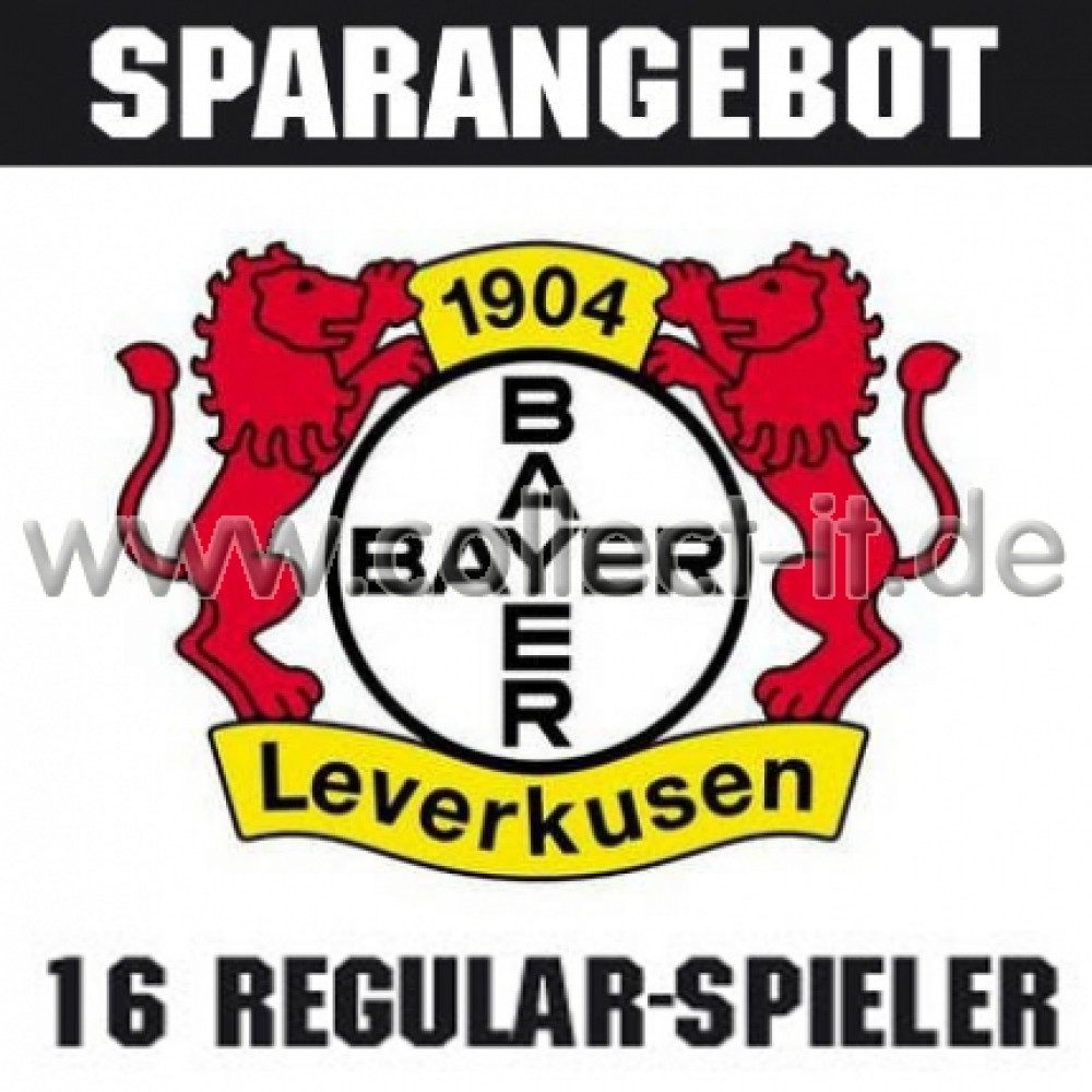 Topps Sammelkarte Mannschafts-Paket - Bayer 04 Leverkusen - Saison 2015/16