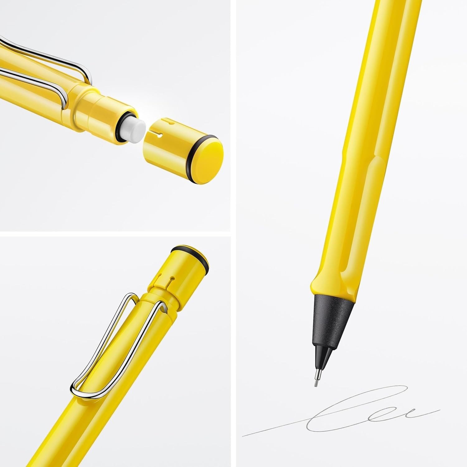 LAMY Druckbleistift LAMY Druckbleistift Safari GELB mit Mine 0,5mm und Radiergummi