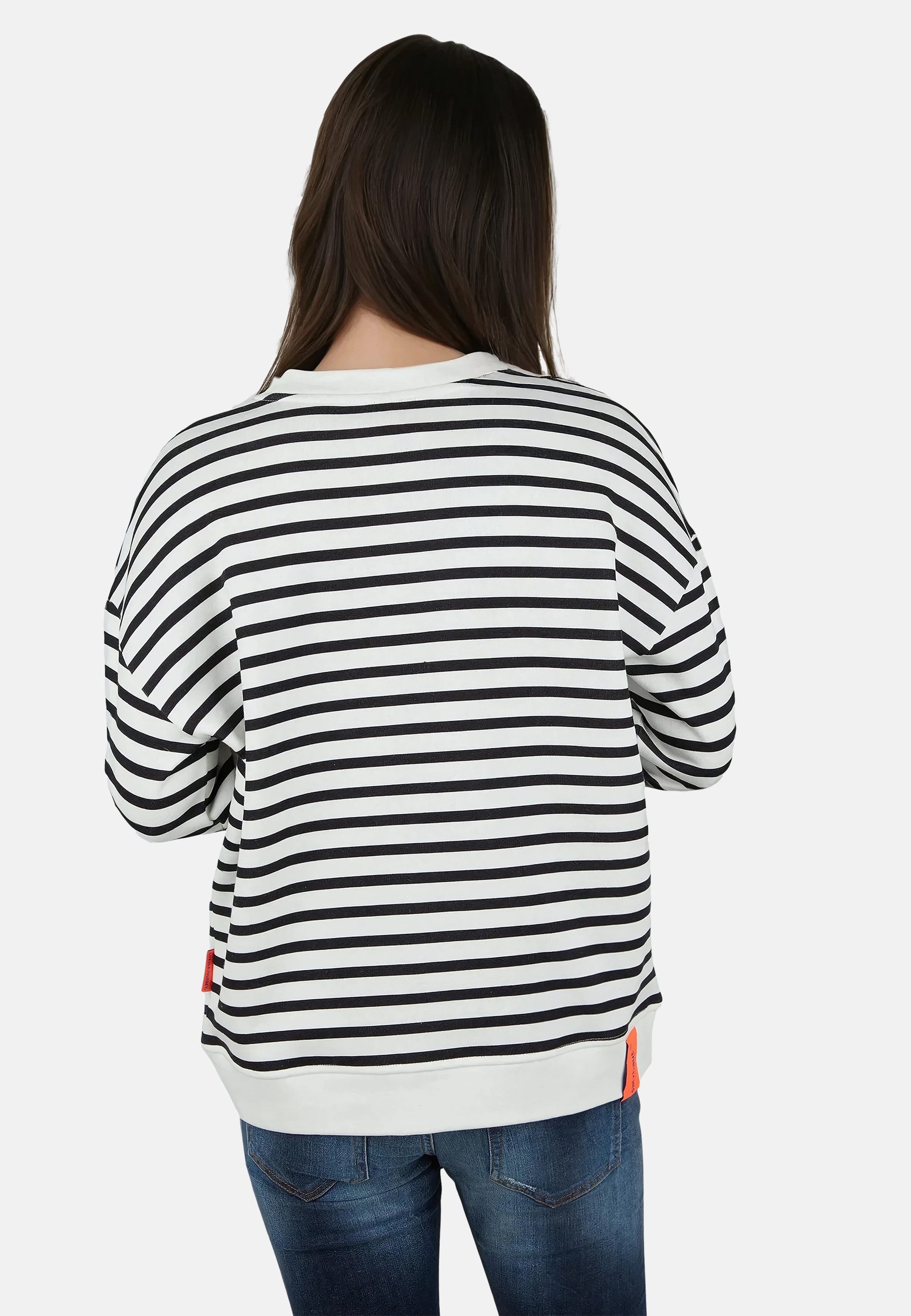 salzhaut Longpullover TAIER Damen Relaxed-Fit salzhaut – nordisch frisch, lässig und frech für jeden Tag!