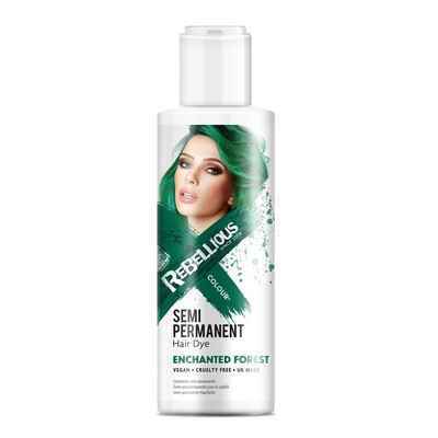 PaintGlow Haarfarbe Semi permanente Haarfarbe verschiedene Farben kurzzeit Farbe 100ml, semi permanente Haarfarbe, hält 2-10 Wäschen