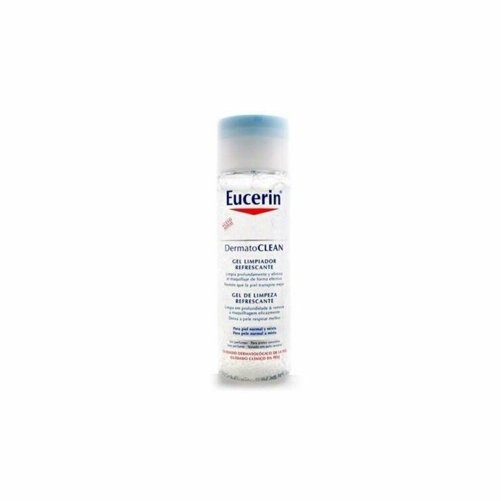 Eucerin Gesichts-Reinigungsschaum Dermatoclean Erfrischendes Reinigungsgel 200ml