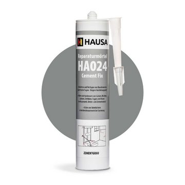 Hausa Reparaturmasse, Reparaturmörtel Cement Fix, (Reparaturmasse mit der Struktur, 310-tlg., HA024), Fugenmörtel Repair Rißacryl