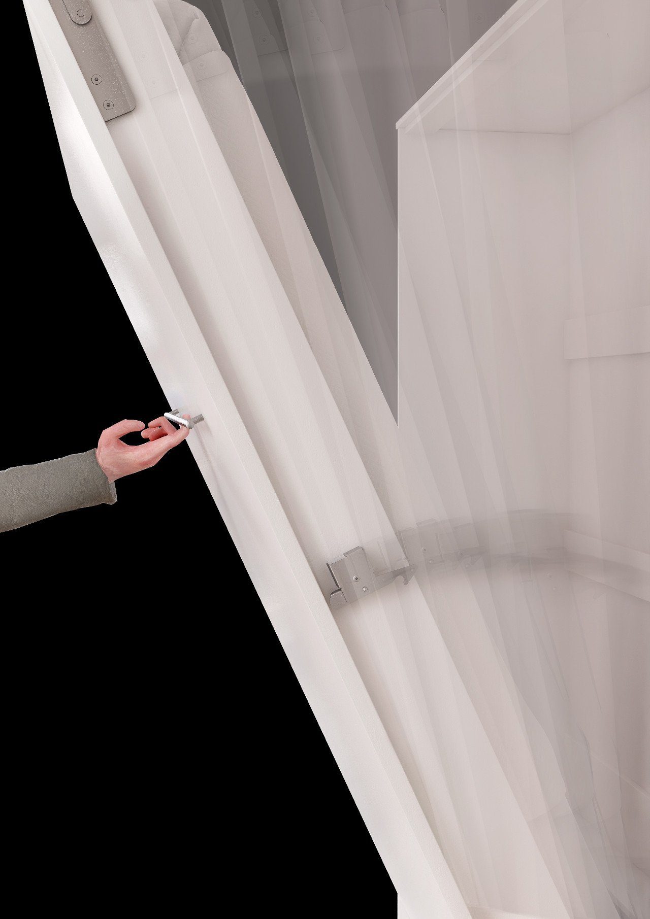 Compleo Schrankbett Vertical Wandklappbett Lenart CONCEPT PRO, funktionale Klappbett – Bild 5 von 5