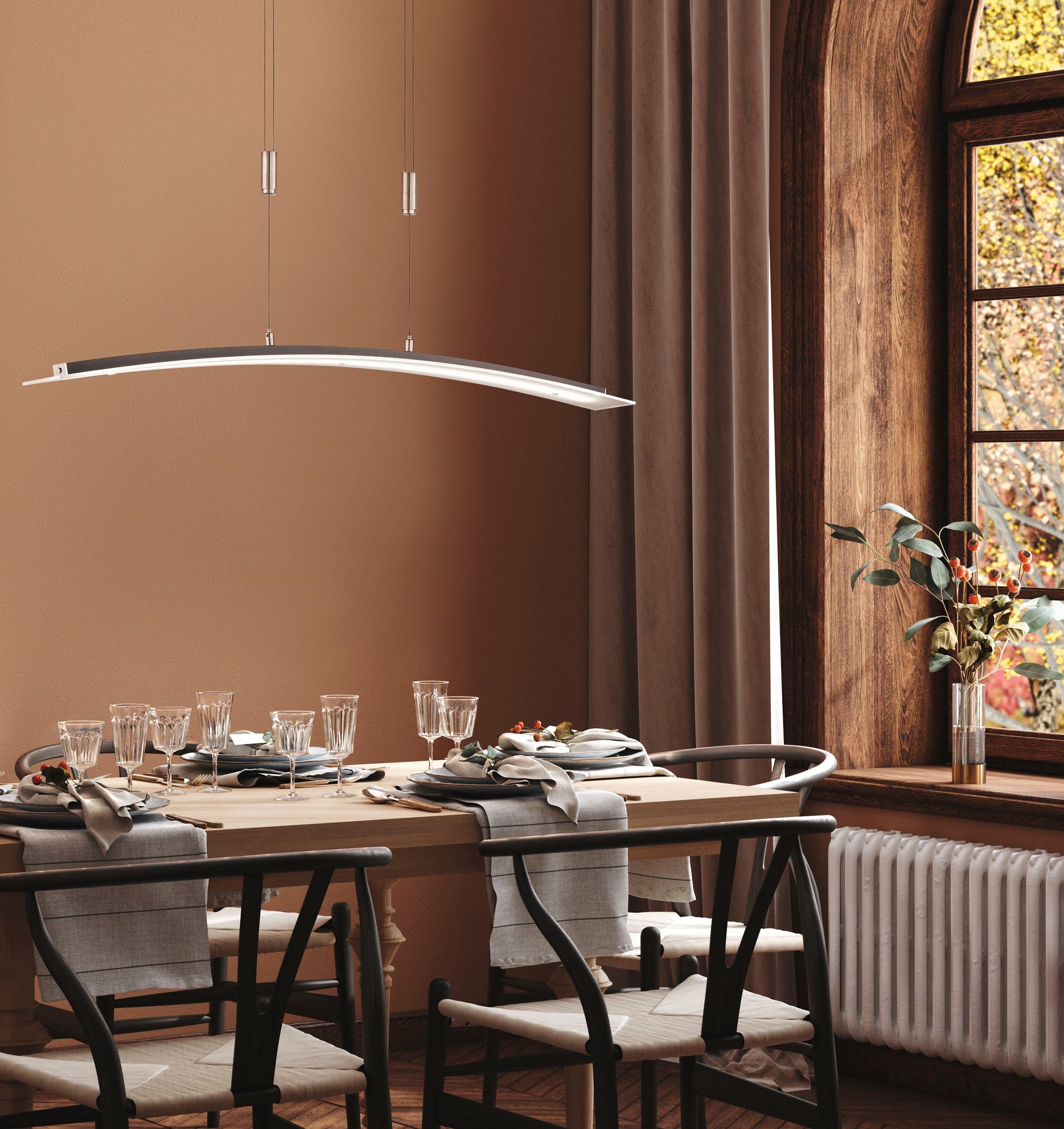 FISCHER & HONSEL LED Pendelleuchte Metis, Dimmfunktion, LED fest integriert, Neutralweiß, Warmweiß