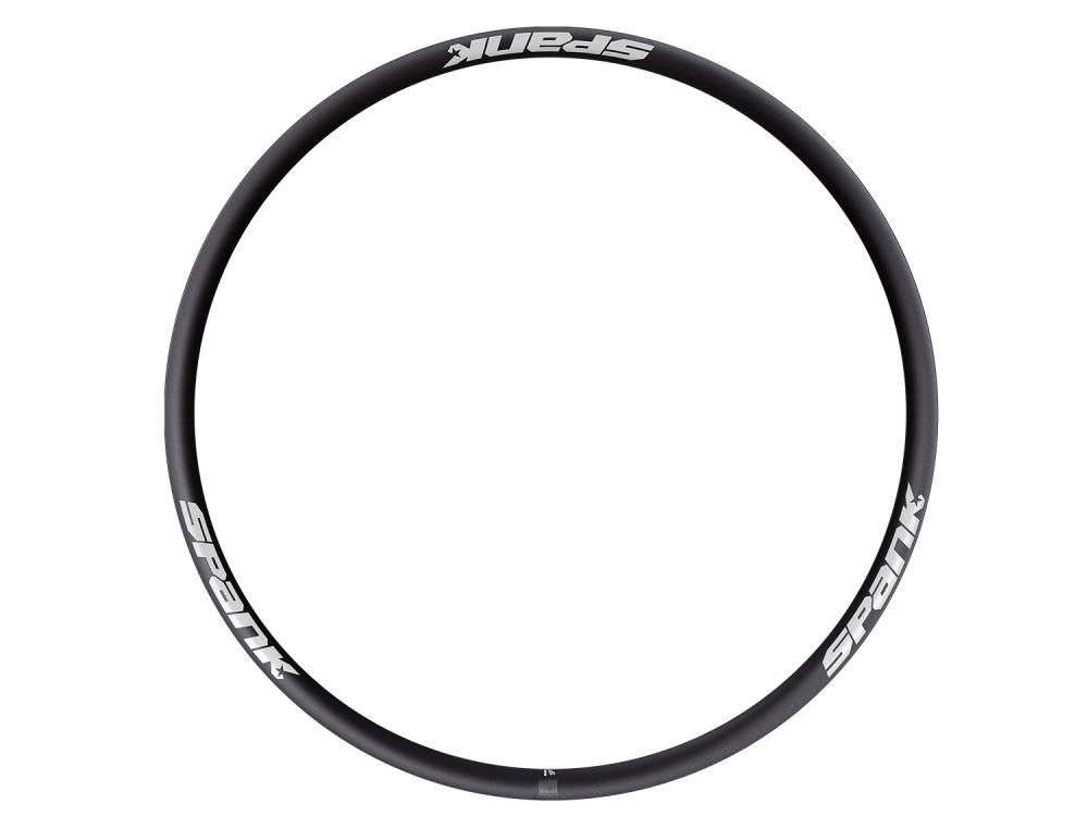 SPANK Laufrad Spank Oozy Trail-395+ Bead-Bite 395AL 32H Rim 27.5 Zoll shotpeen black