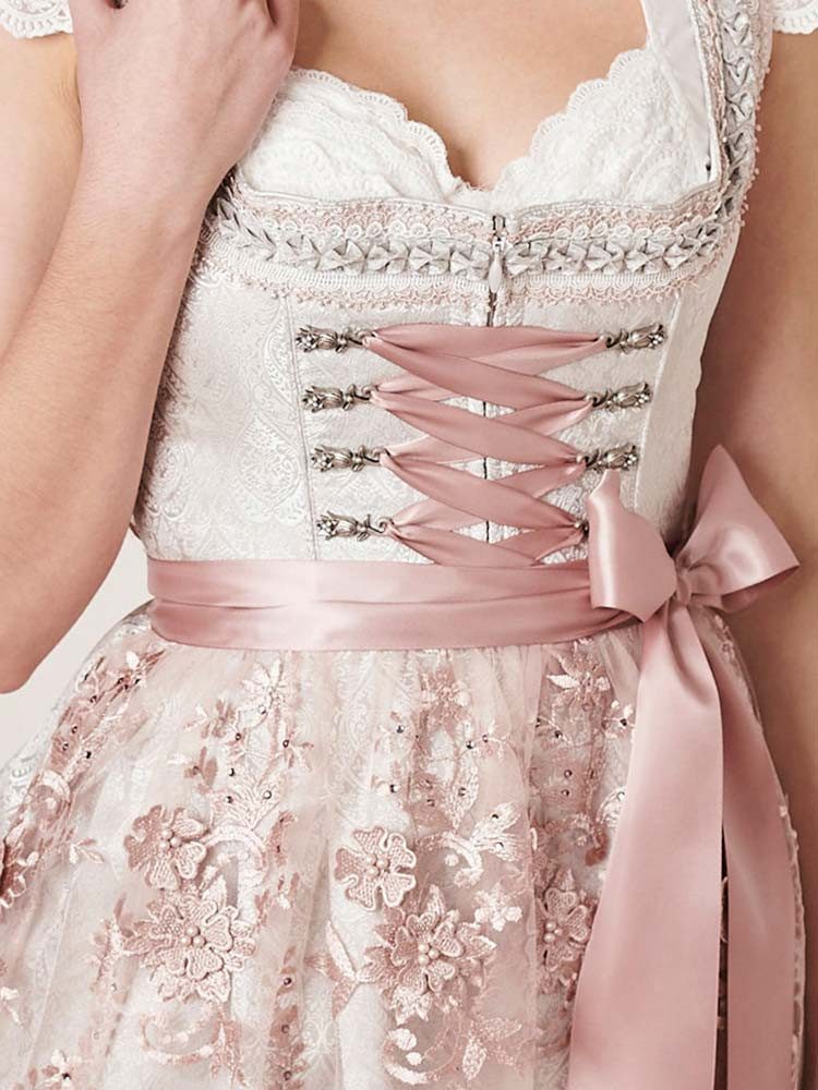 Krüger Madl Dirndl Dirndl Theresia 50er Länge natur