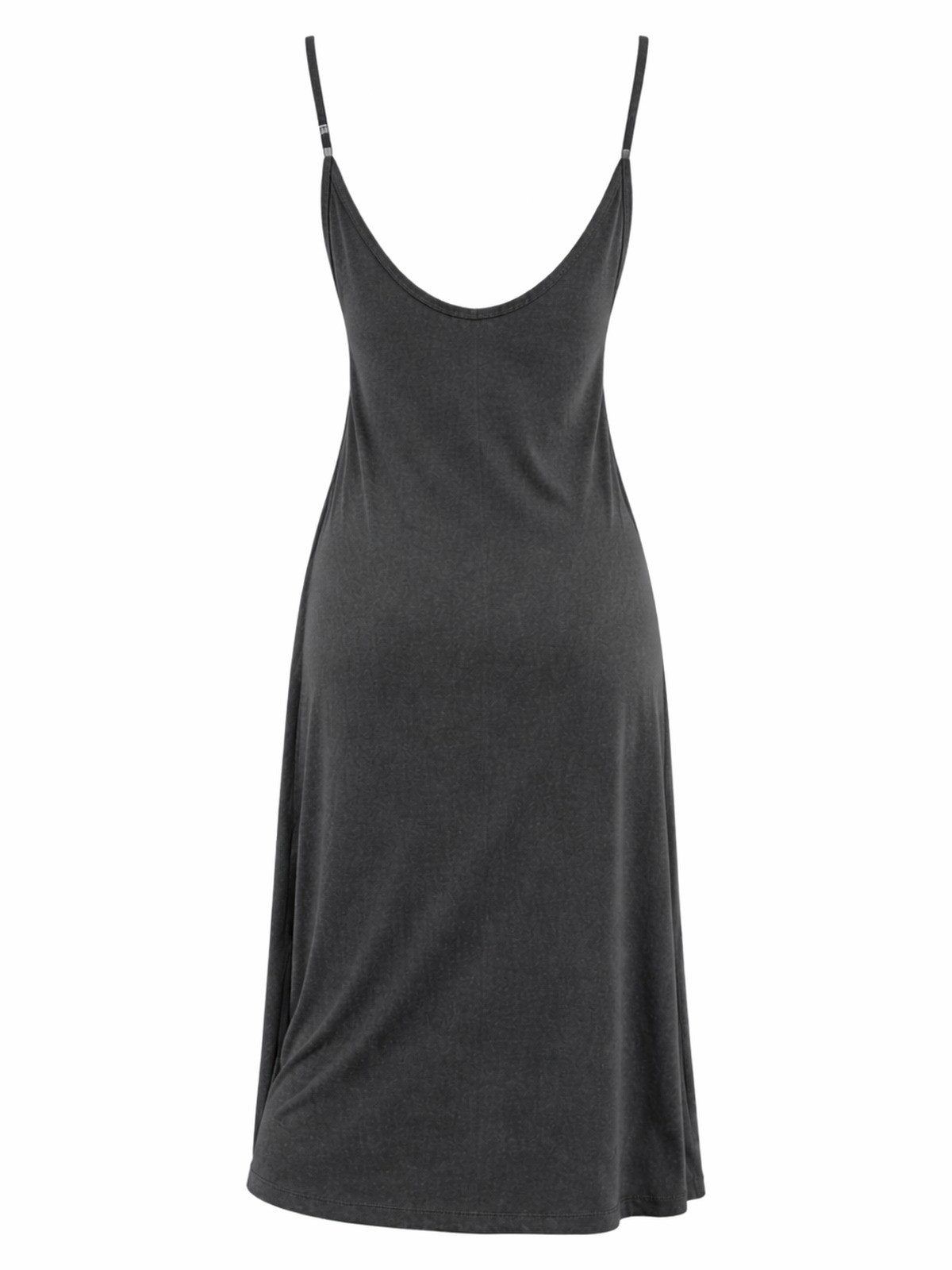Vishes Maxikleid Langes Trägerkleid Damen Spaghettiträger Jersey Baumwolle Alternative Mode, Boho, Hippie, Ethno, Festival – Bild 4 von 4