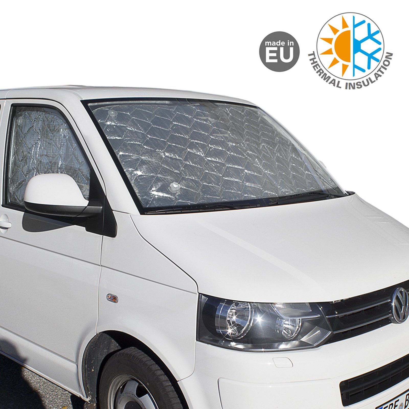 Auto Voll schutz Sonnenschutz für Volkswagen Transporter t5 2003 ~ 2015  Anti-UV-Sonnenschutz Fenster Sonnenschutz Abdeckung Zubehör