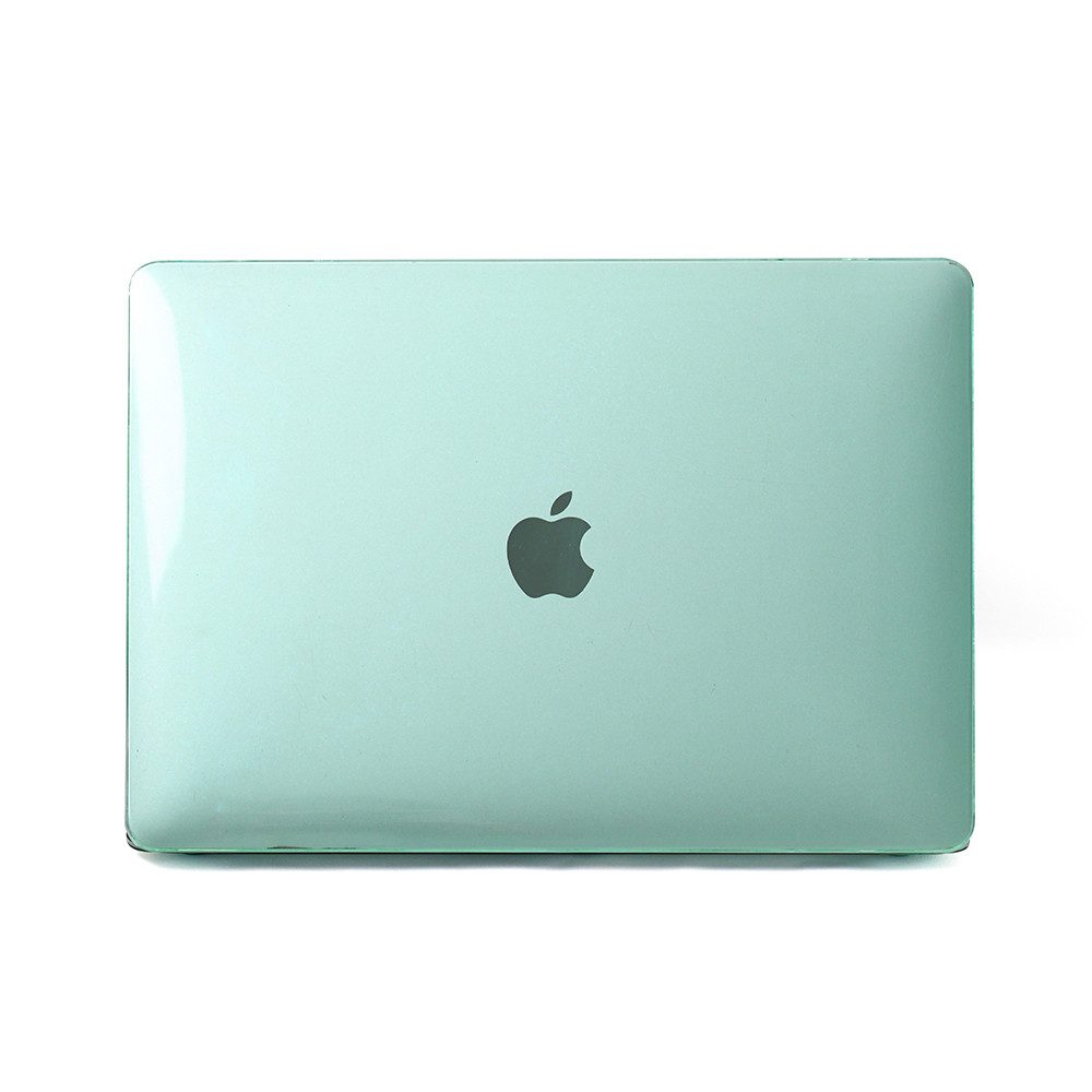 FroShop Laptop-Hülle Schutzhülle für Apple MacBook Air 15 (2025-2023) M4 M3 M2 2-Teilig Schutzcover Hartcase Schutz Cover Etui Tasche, Hülle Modell A3114 / A2941 / A3241 - Grün