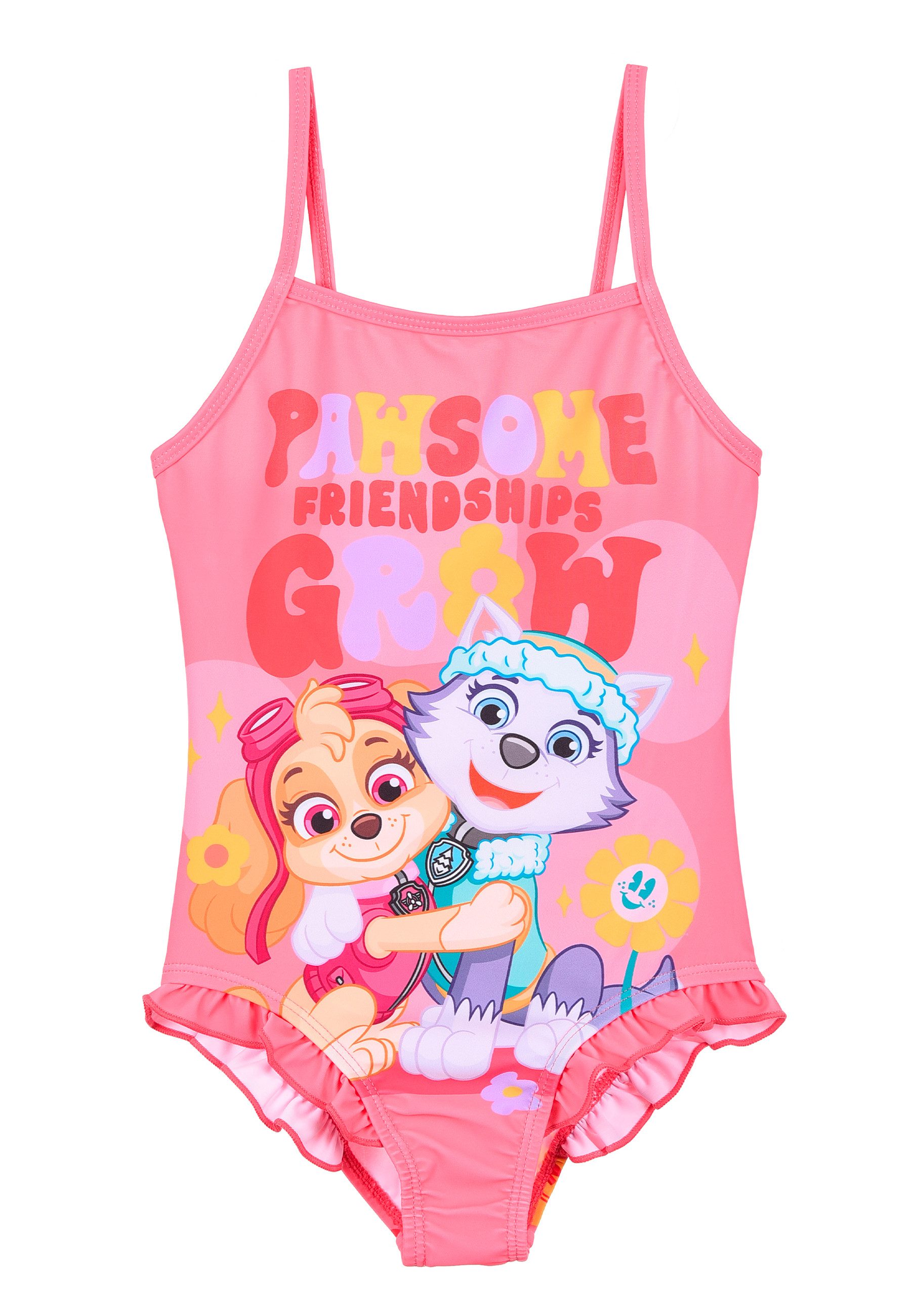 Maillot De Bain Enfant Paw Patrol Officiel – Bikini, Boxer, Monokini – Licencié Nickelodeon – Pour Piscine Et Mer – Taille 2 à 8 Ans