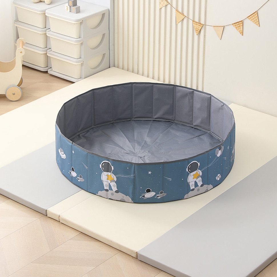 habeig Bällebad Faltbar 100/120cm Durchmesser Oxford 200 Bällen Tragetasche, Besonders stabil