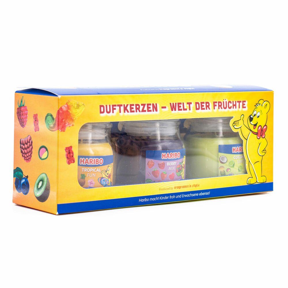 HARIBO Duftkerze Coconut Lime + Berry günstig online kaufen