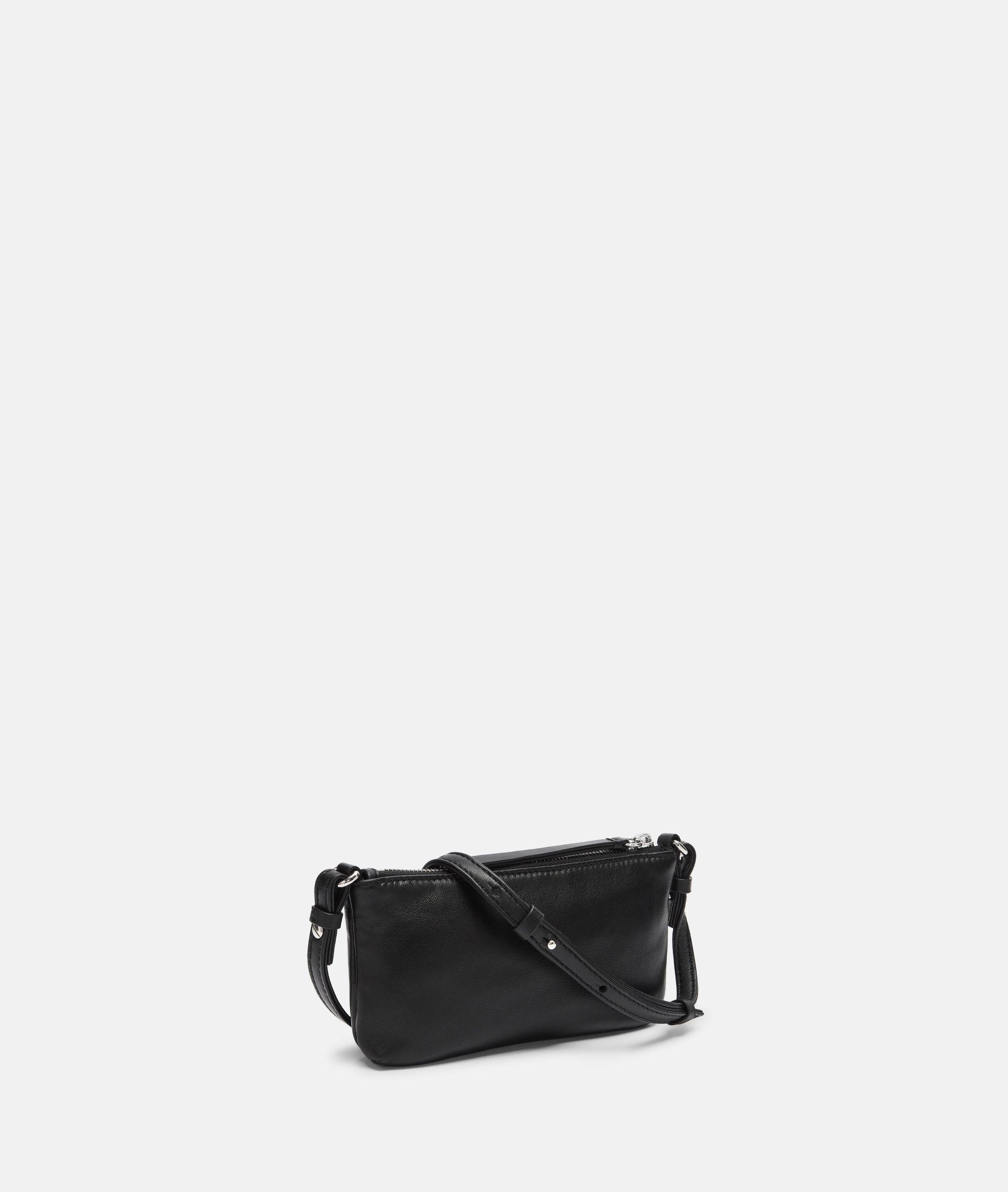 Liebeskind Berlin Umhängetasche Zena Crossbody XS, Kleine Umhängetasche aus weichem Schafsleder