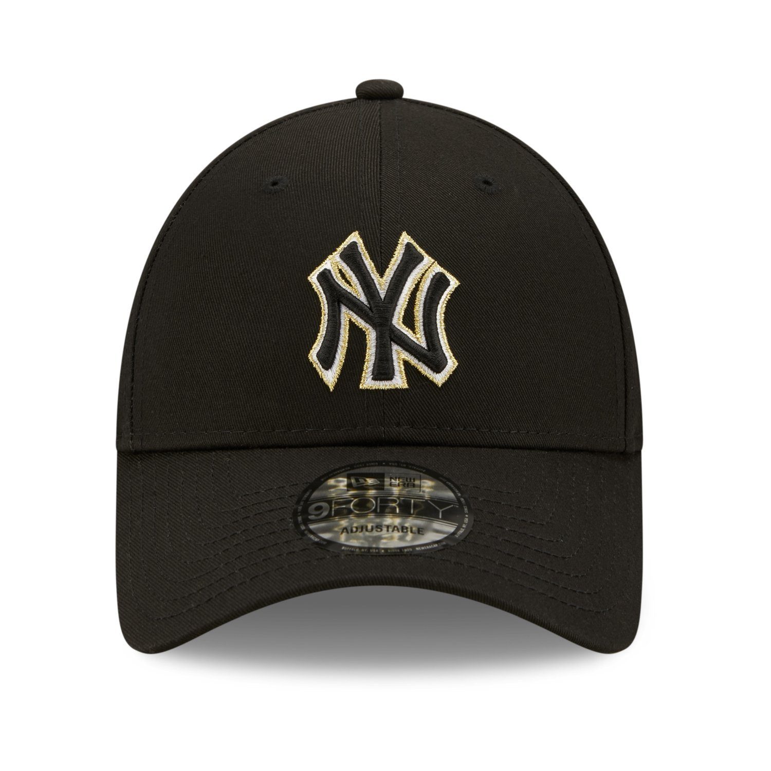 9Forty Era New Trucker Cap METALLIC Yankees gold New York