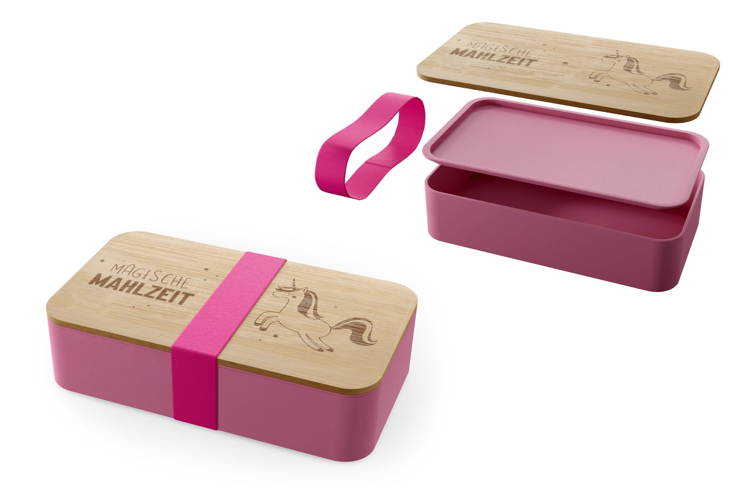 La Vida Lunchbox Kinder Brotdose Brotbox Vesperdose Lunchbox la vida Kleine Lieblinge pink