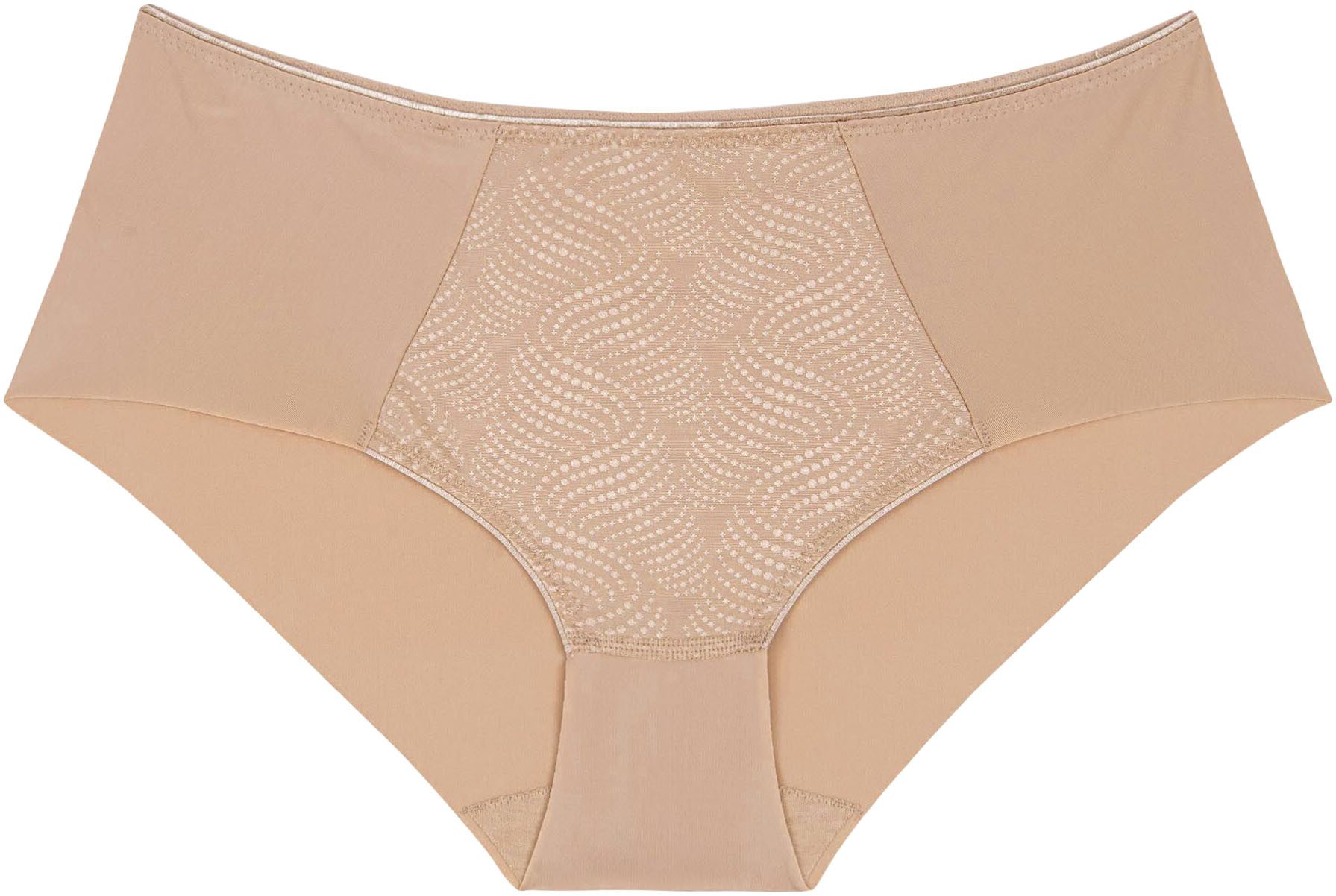 Triumph Hipster Essential Minimizer schimmerndes Jacquard-Muster, Microfaser, breite Seitenpartie