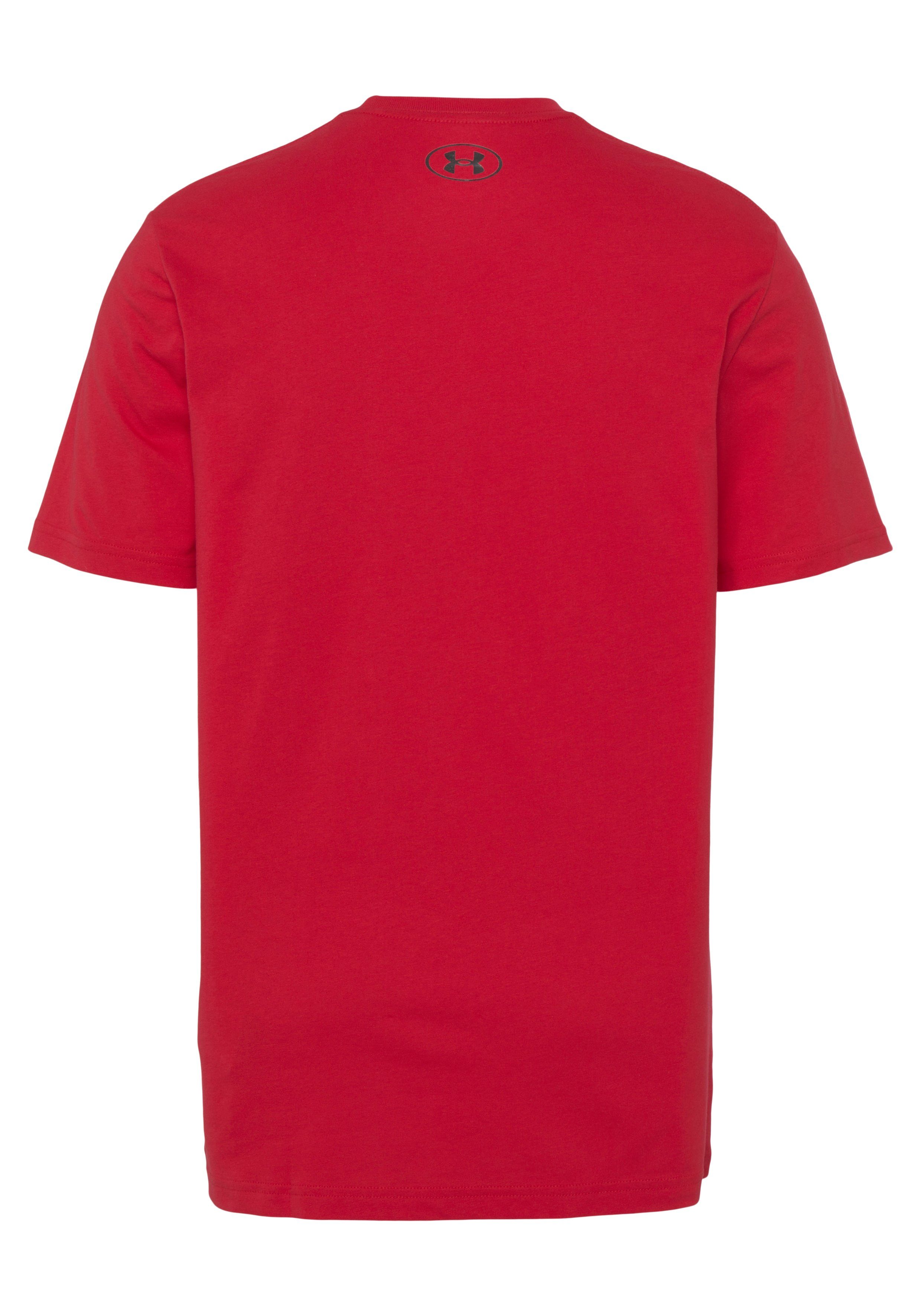 SLEEVE Armour® GL SHORT T-Shirt Red UA 600 FOUNDATION Under