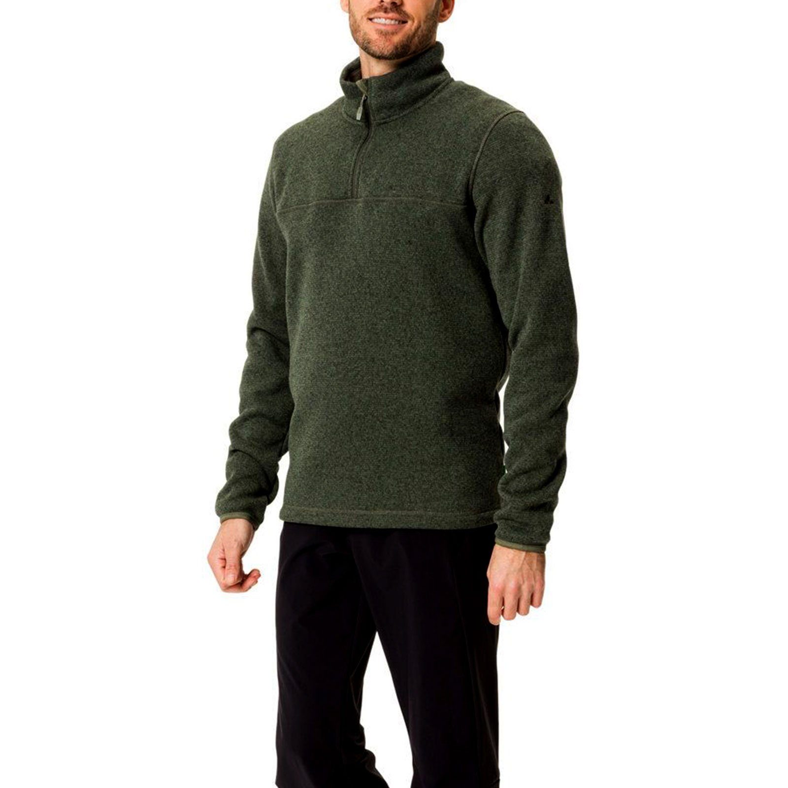 VAUDE Stehkragenpullover Men´s Rienza Pullover III mit Ziernähten