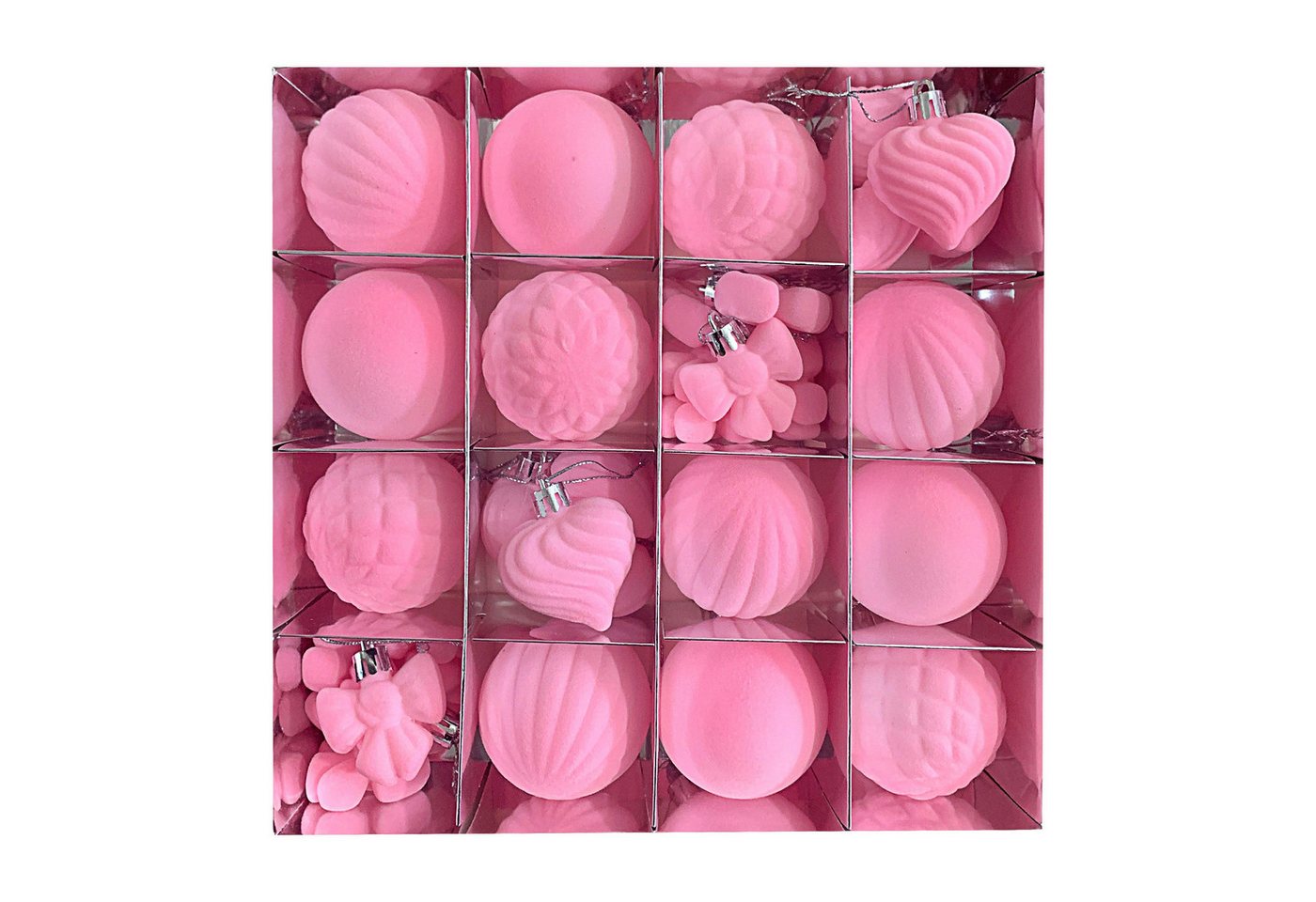 Sorvyzxn Weihnachtsbaumkugel Weihnachtsdeko Weihnachtskugeln 32-teiliges Set,Weihnachtsbaumschmuck