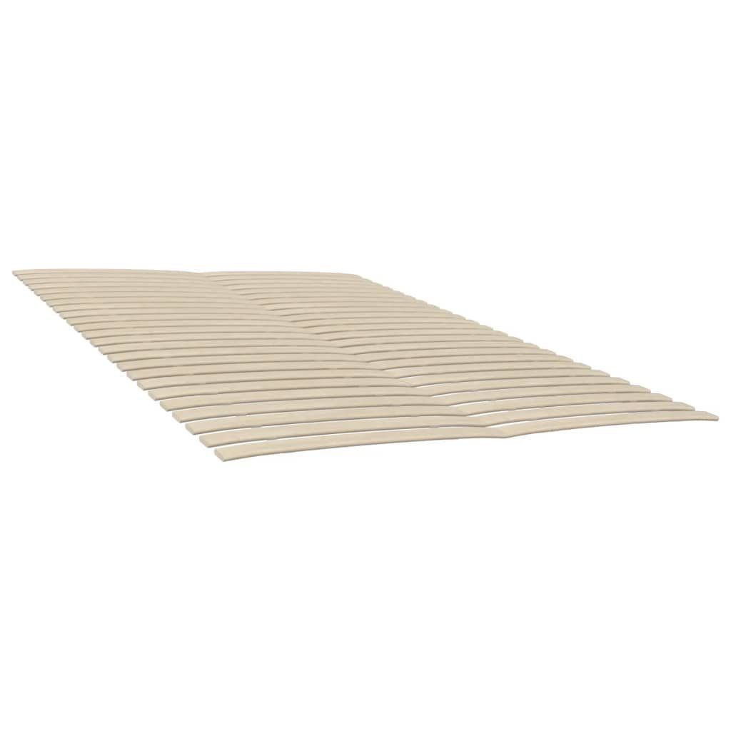 vidaXL Betthimmel Ersatz-Lattenrost mit 48 Latten 2 Stk. 70x200 cm