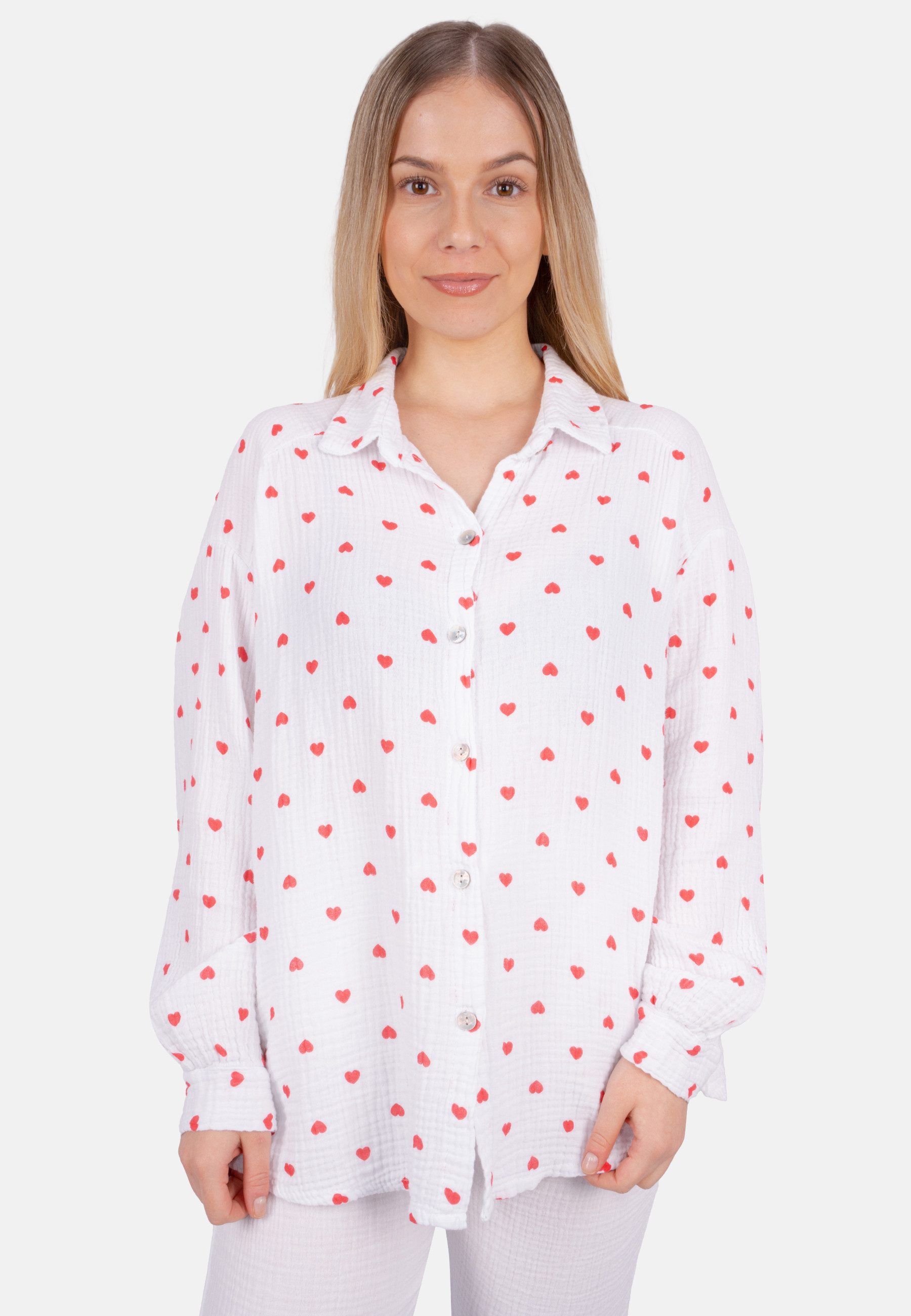 Seasons of April Hemdbluse LIYA MUSSELIN günstig online kaufen