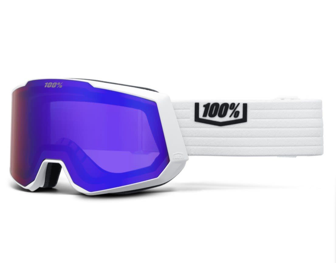 Mirror 100% - 100% HiPER Snowcraft Copper Skibrille Purple Hiper Accessoires Xl ML