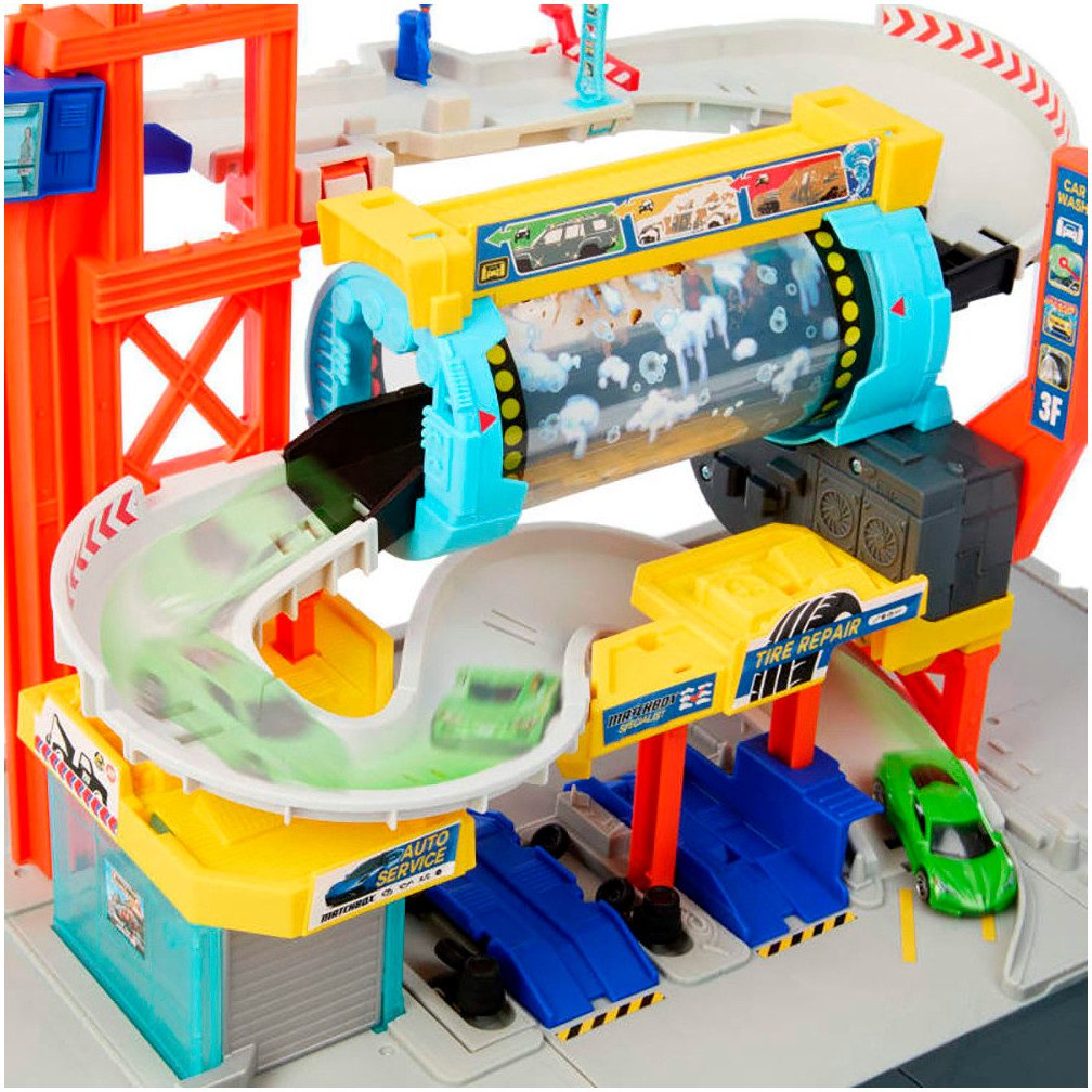 MATCHBOX Spiel-Gebäude Matchbox Super Auto Center, inklusive 2 Spielfahrzeu günstig online kaufen