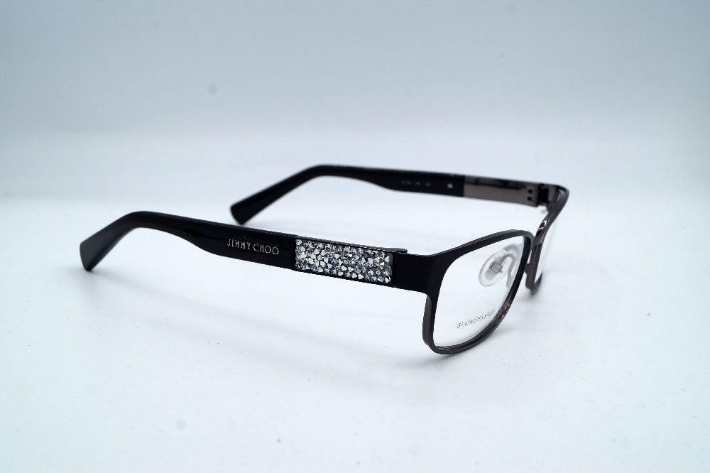 JIMMY CHOO Brillengestell JIMMY CHOO Brillenfassung Brillengestell Eyeglasses Frame JC 124 KI8