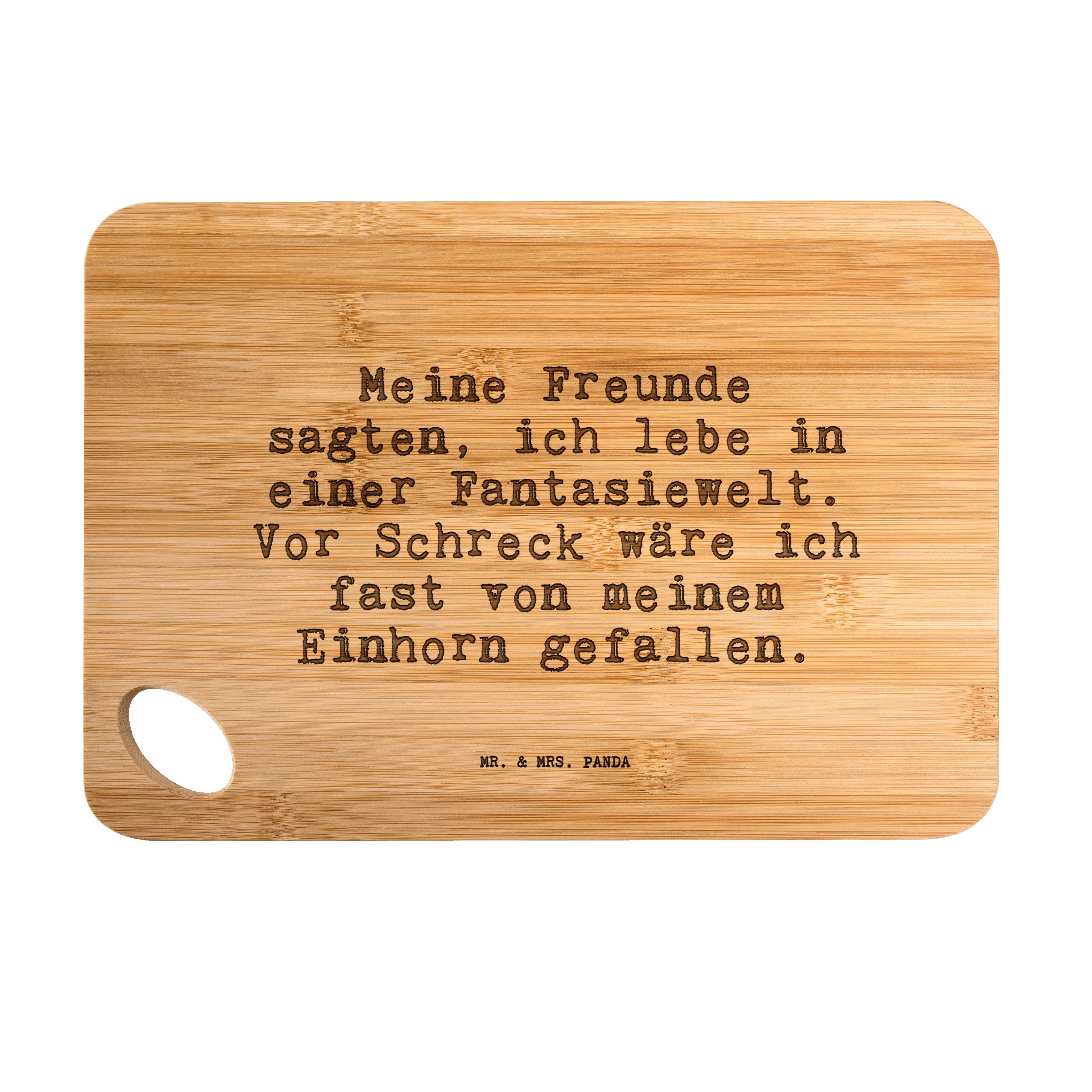 Mr. & Mrs. Panda Servierbrett »Meine Freunde sagten, ich