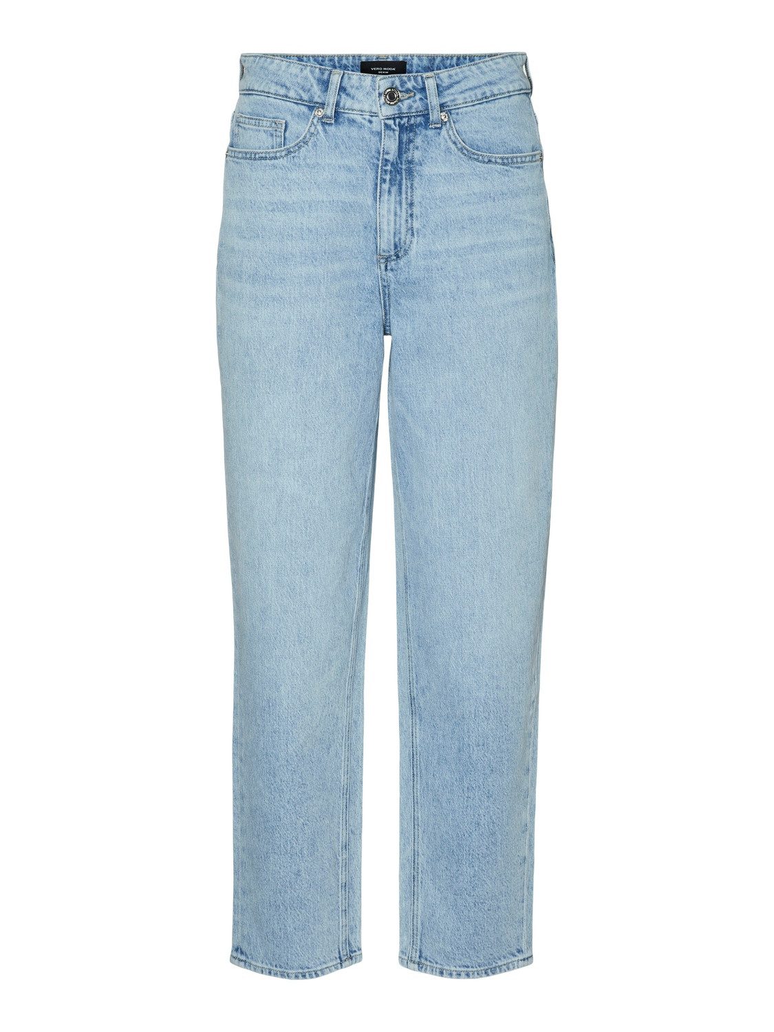 High-waist-Jeans VMTESSA HR MOM JEANS RA389 GA NOOS