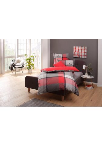 TOM TAILOR HOME Patalynė Lenny Renforcé 3 vnt. su GRATIS-Zugabe: Pagalvės užvalkalas in Biber ir Renforcé erhältlich
