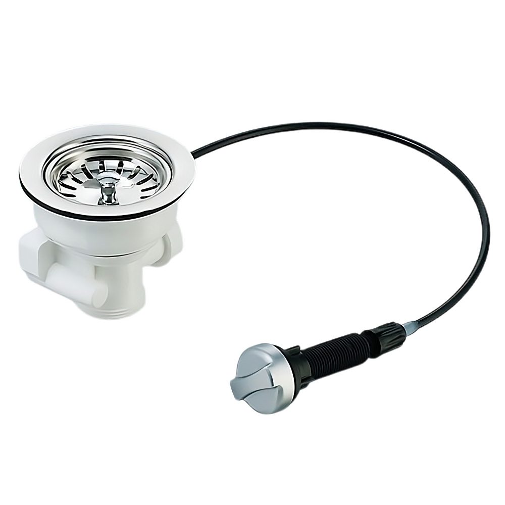 keenberk Anschluss-Set Siebkorb-Excenterventil 3 1/2 Zoll mit Drehbetätigung mit Anschluss