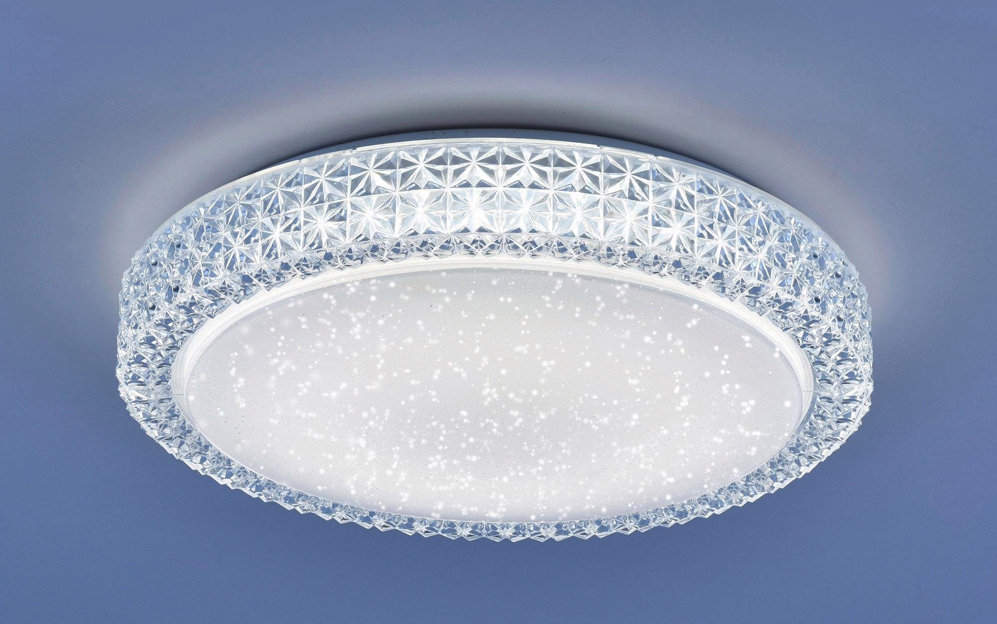 JUST LIGHT Deckenleuchte FRIDA, Memory, nach Trennung vom Netz, LED fest integriert, Neutralweiß, Tageslichtweiß, warmweiß - kaltweiß, LED, CCT-tunable white, Serienschalter, Memory, nach Trennung vom Netz