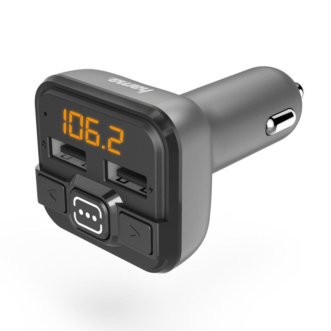 Hama FM-Transmitter mit Bluetooth®-Funktion Transmitter Bluetooth-Adapter