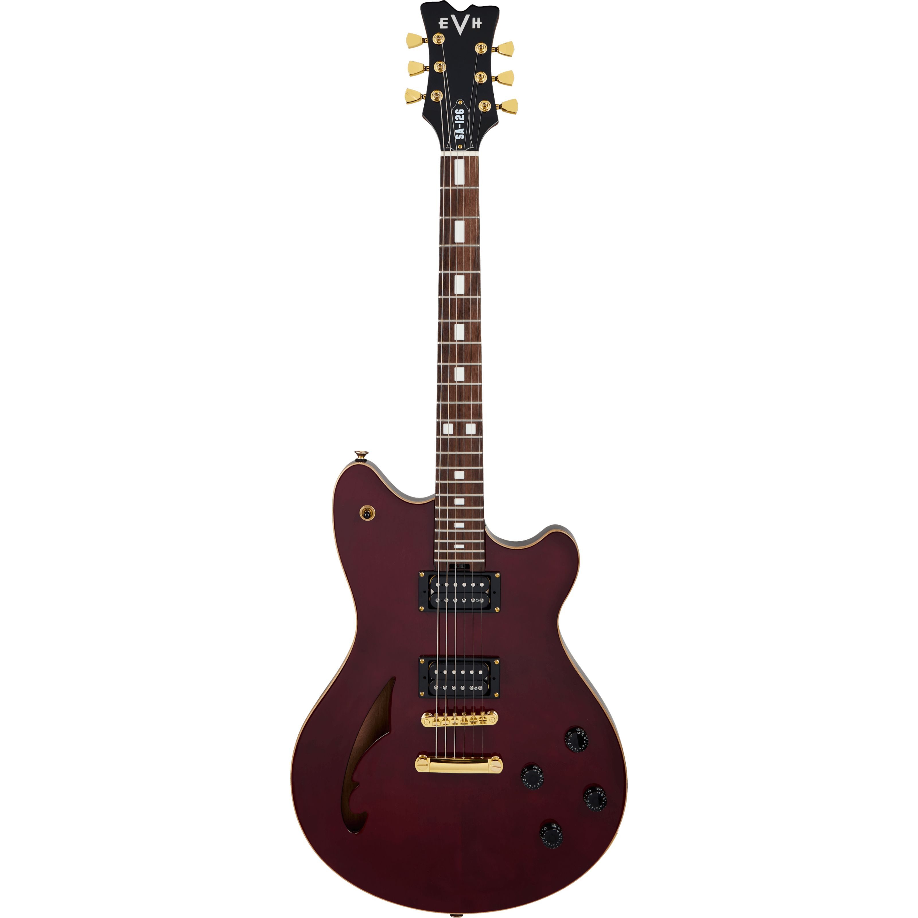 EVH E-Gitarre, E-Gitarren, Andere Modelle, SA-126 Standard Wine Red - E-Gitarre