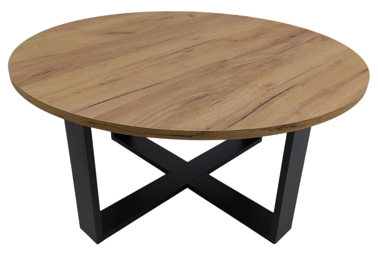 designimpex Couchtisch Design DA-333 rund Wohnzimmertisch günstig online kaufen